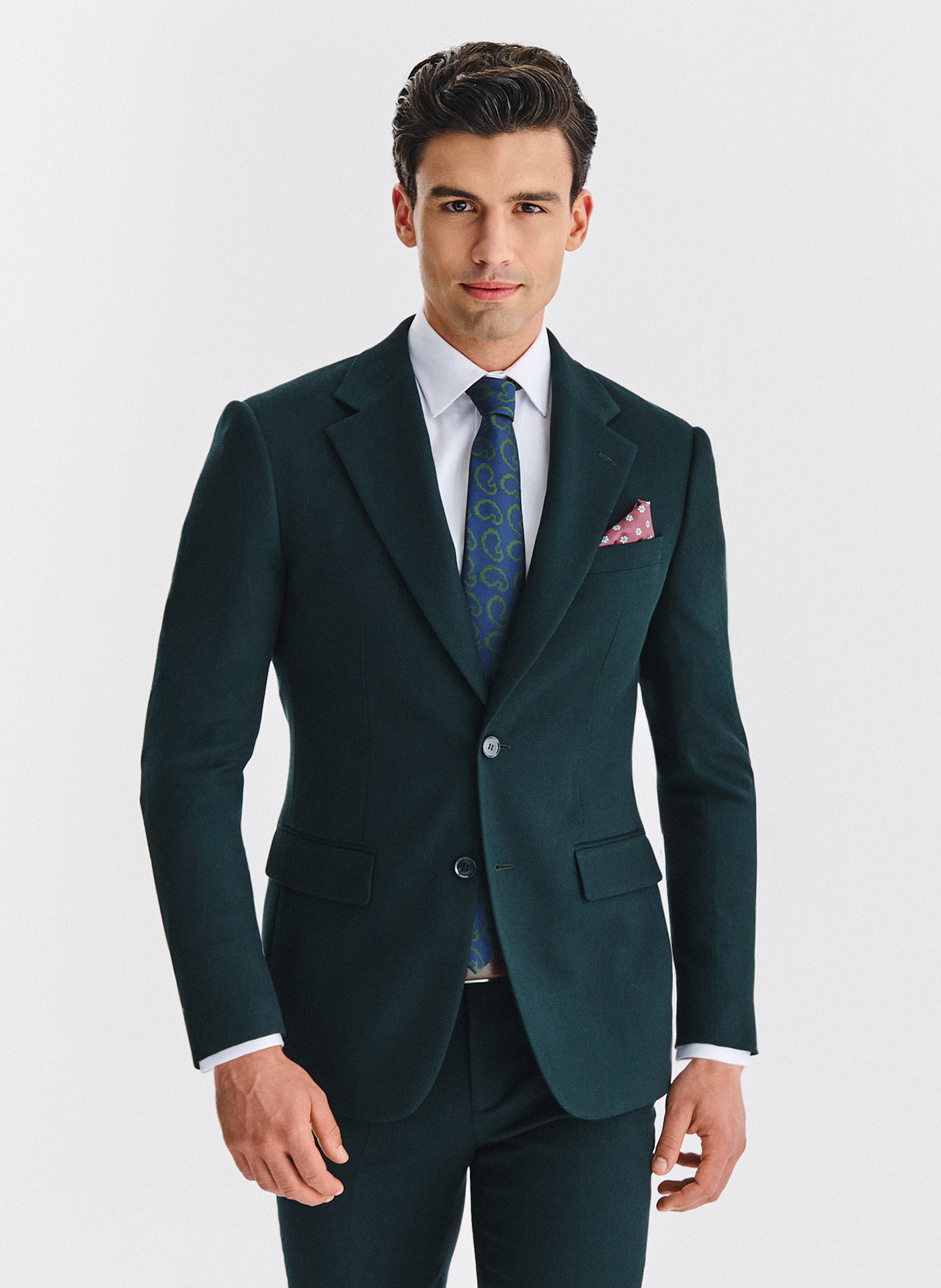 Zielona marynarka garniturowa - Pako Lorente