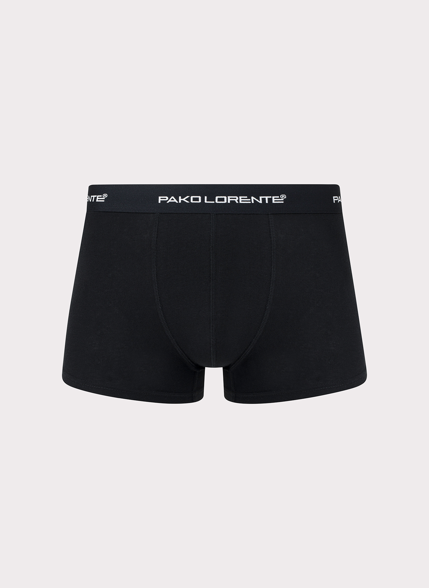 Trójpak bokserek męskich w kolorze czarnym - Pako Lorente