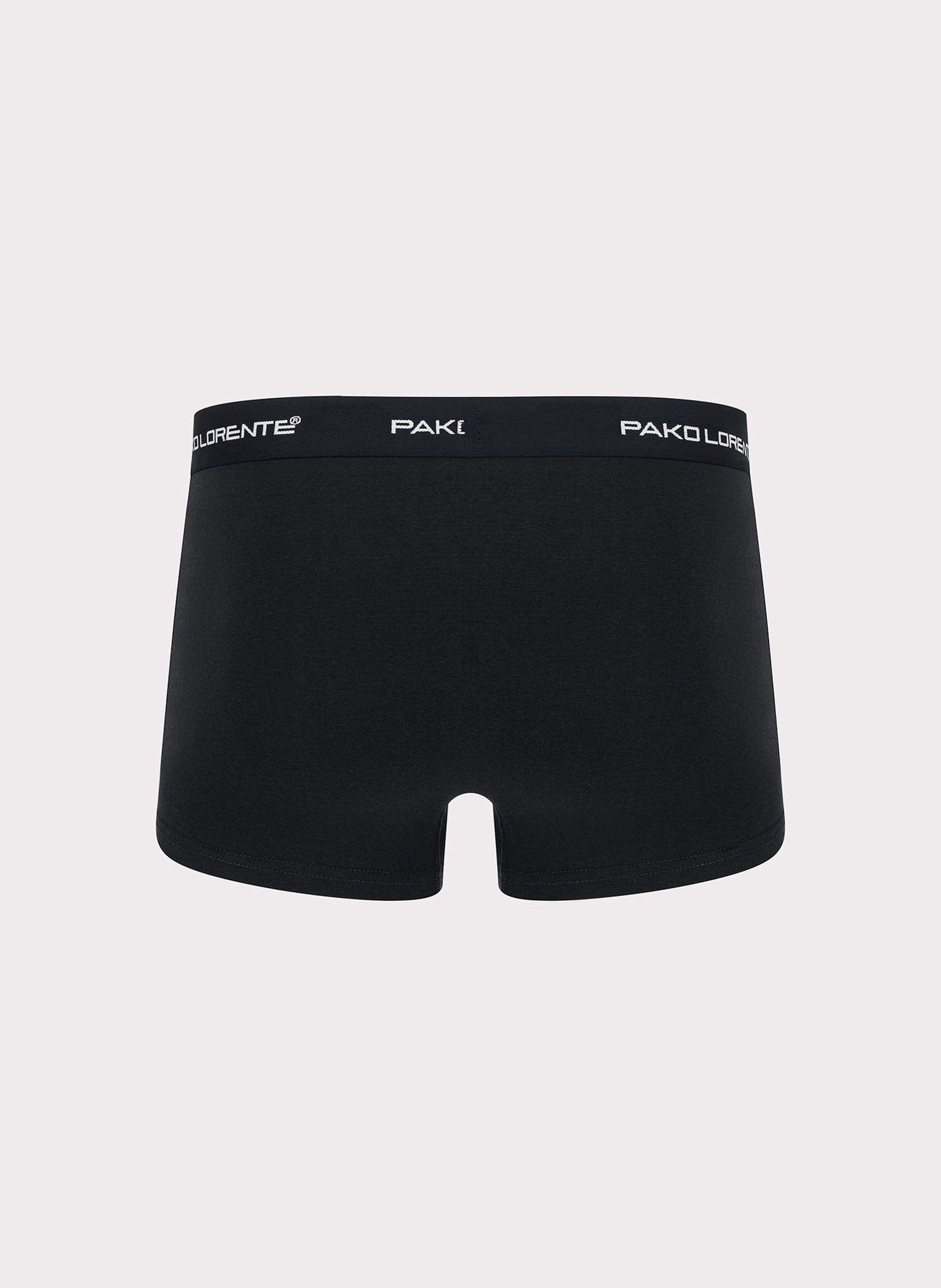 Trójpak bokserek męskich w kolorze czarnym - Pako Lorente