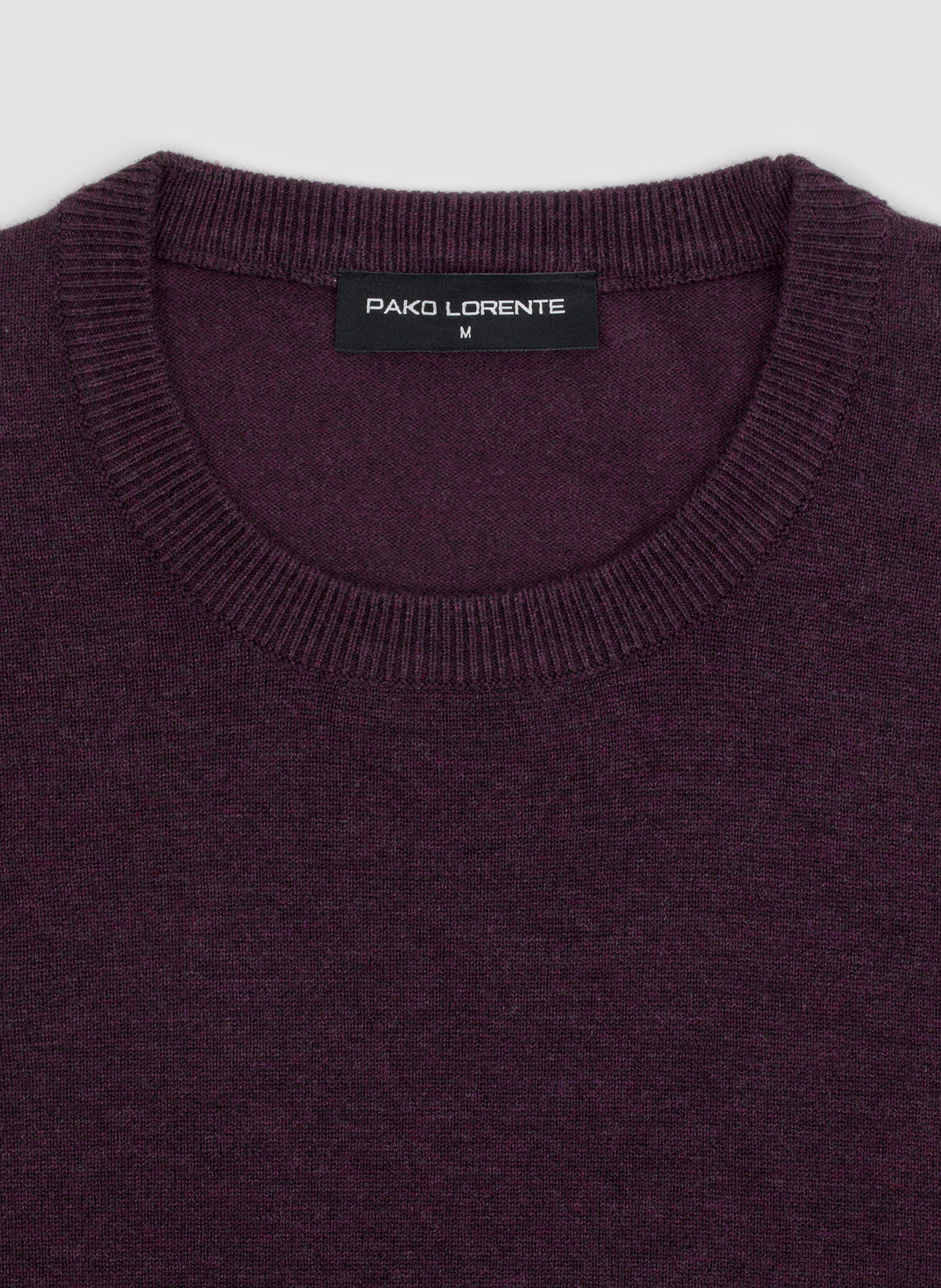 Fioletowy sweter męski - Pako Lorente