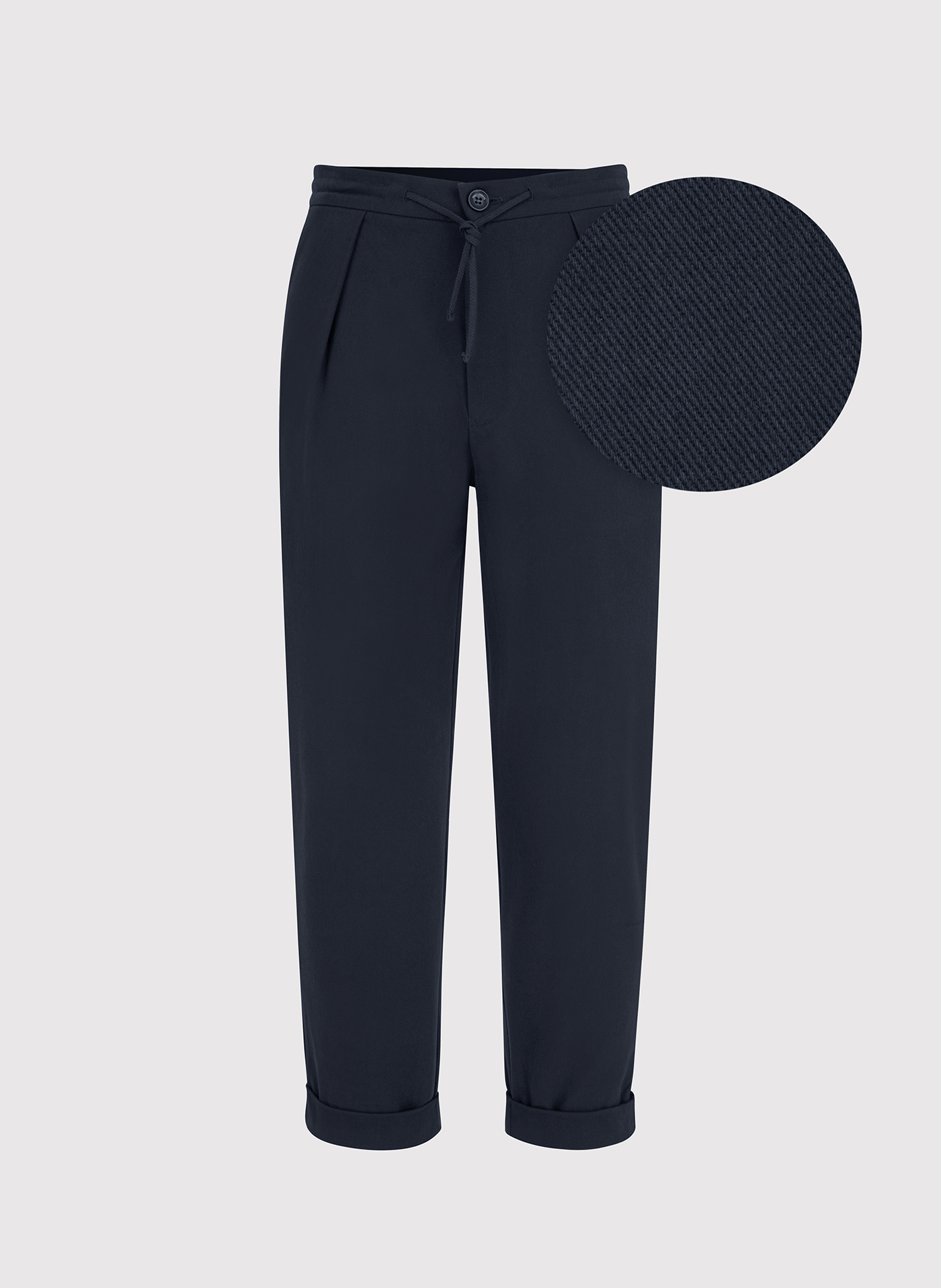 Bawełniane spodnie męskie casual - Pako Lorente