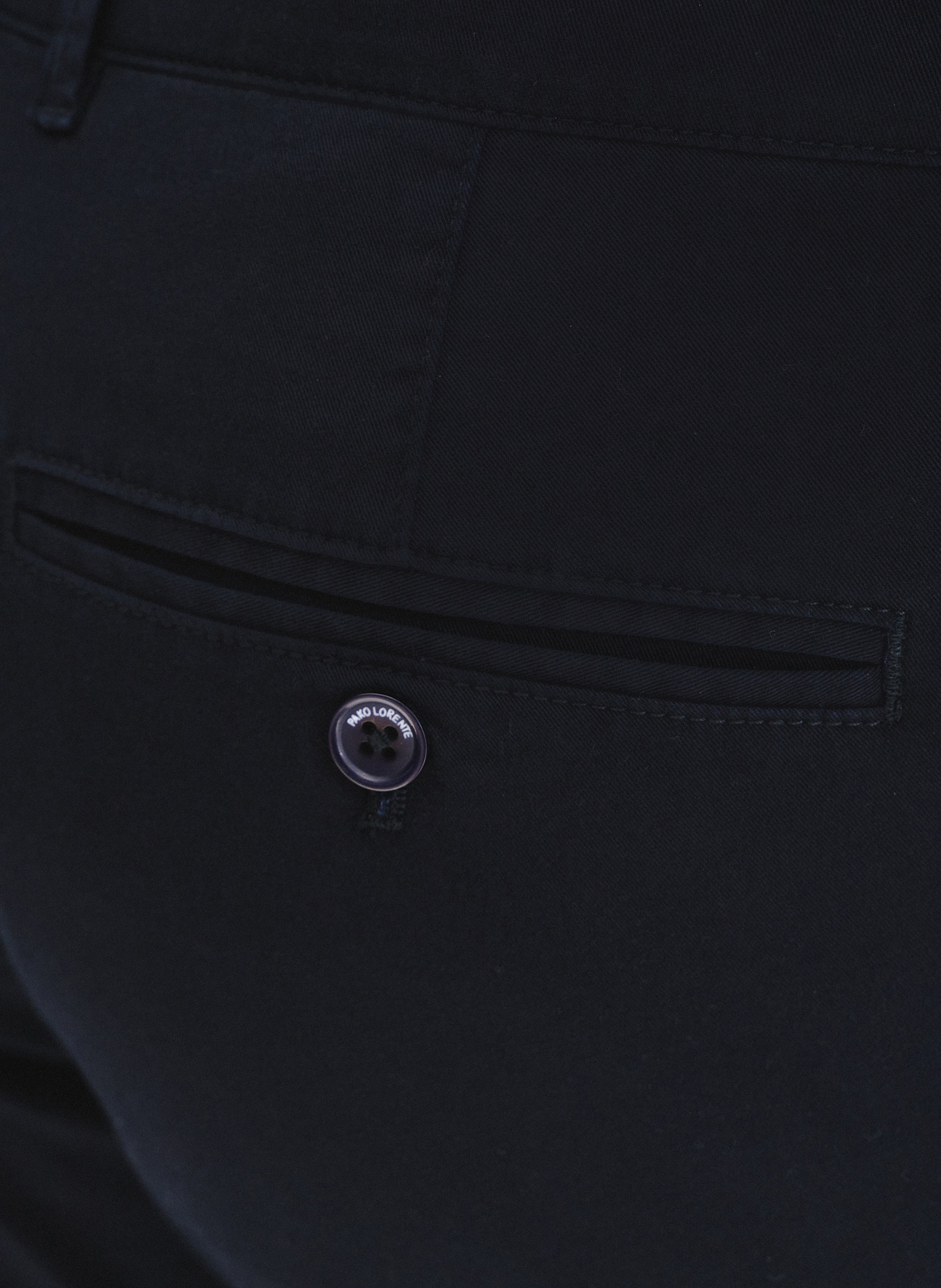 PAKO LORENTE - Granatowe szorty męskie - Pako Lorente