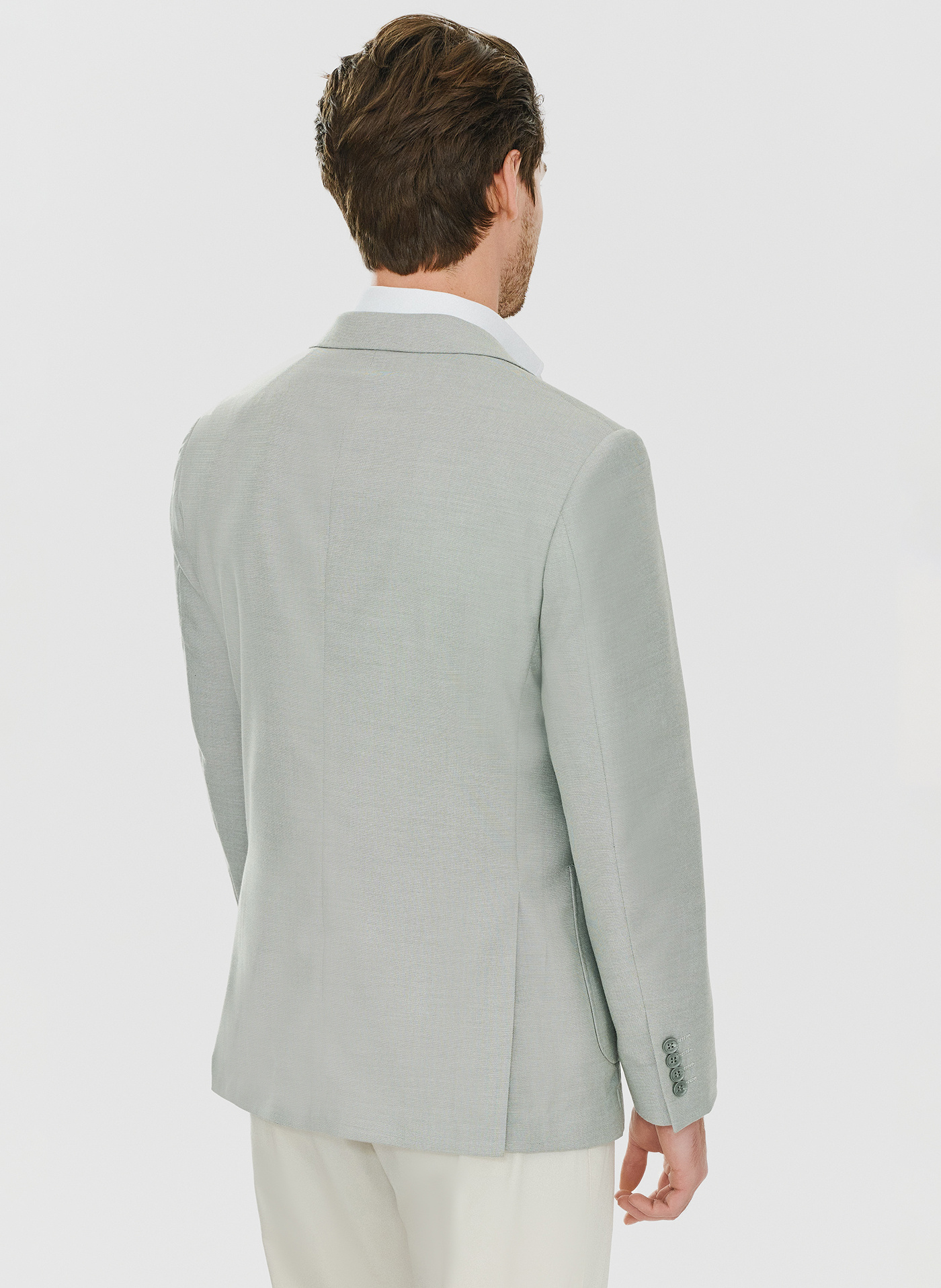 Zielona marynarka męska bez podszewki - Pako Lorente