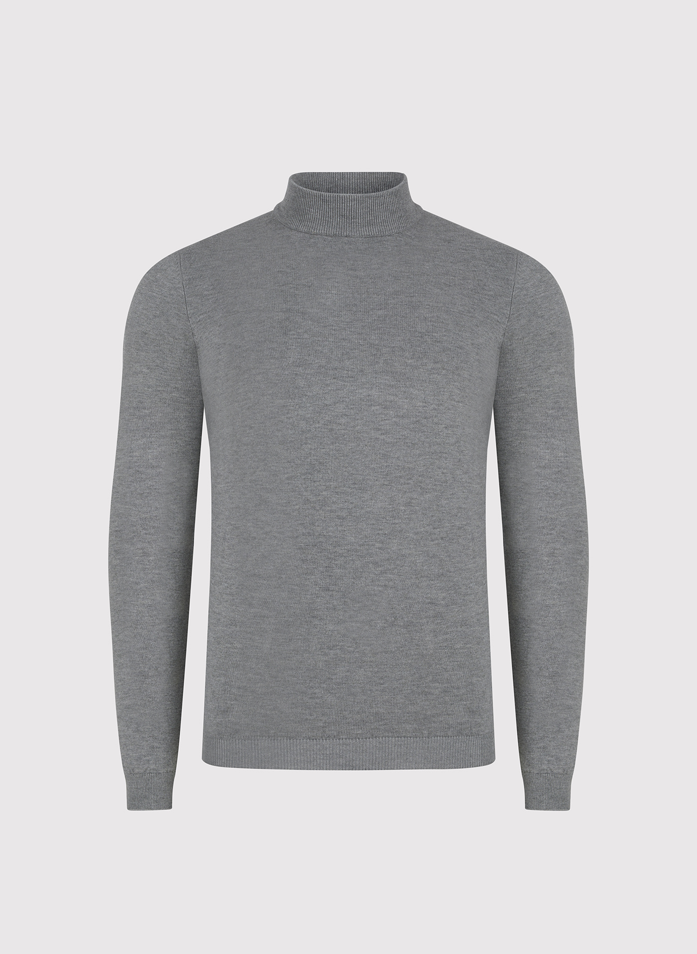 PAKO LORENTE - Półgolf męski w szarym kolorze - Pako Lorente