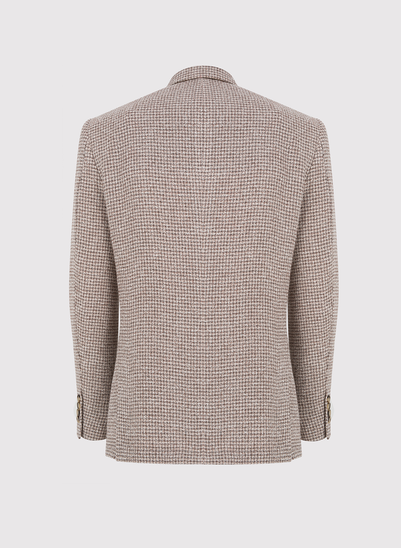 Brązowa marynarka w pepitkę - Pako Lorente