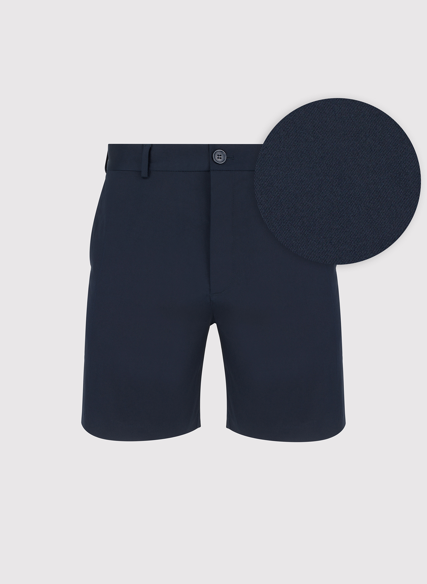 PAKO LORENTE - Granatowe szorty męskie z bawełną - Pako Lorente