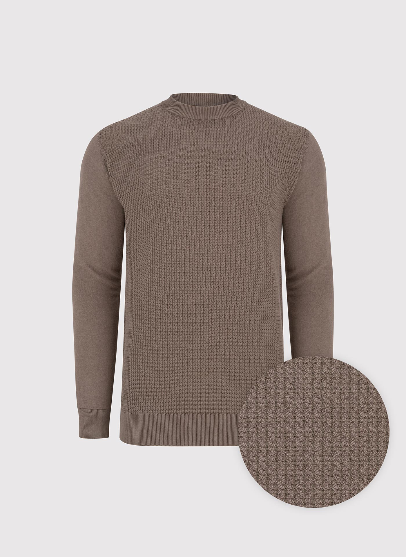 Brązowy sweter męski - Pako Lorente