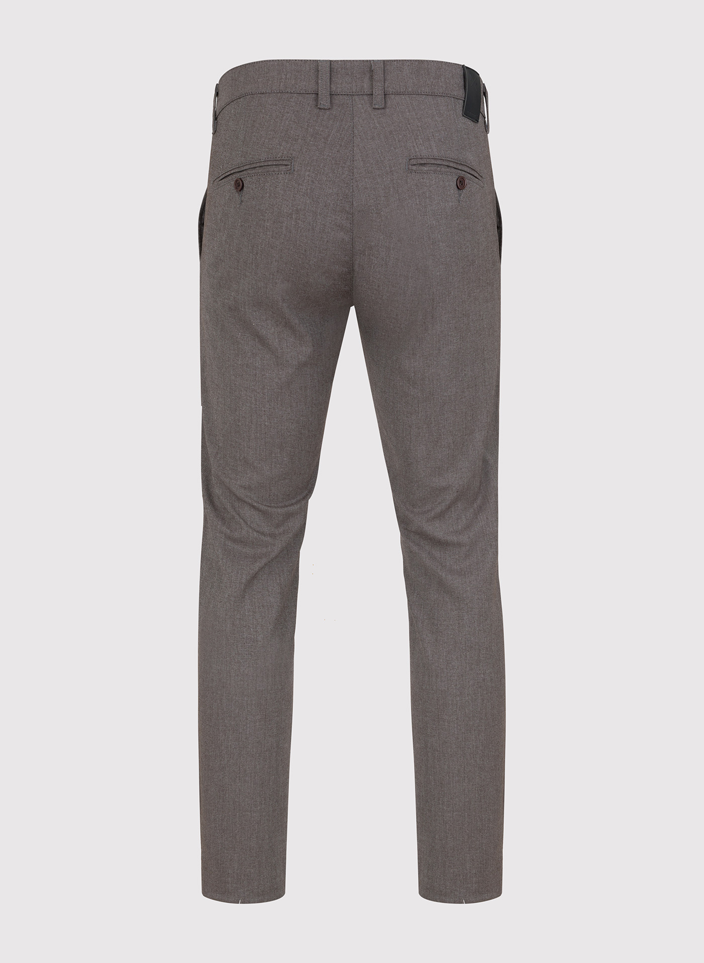 Brązowe casualowe spodnie męskie - Pako Lorente