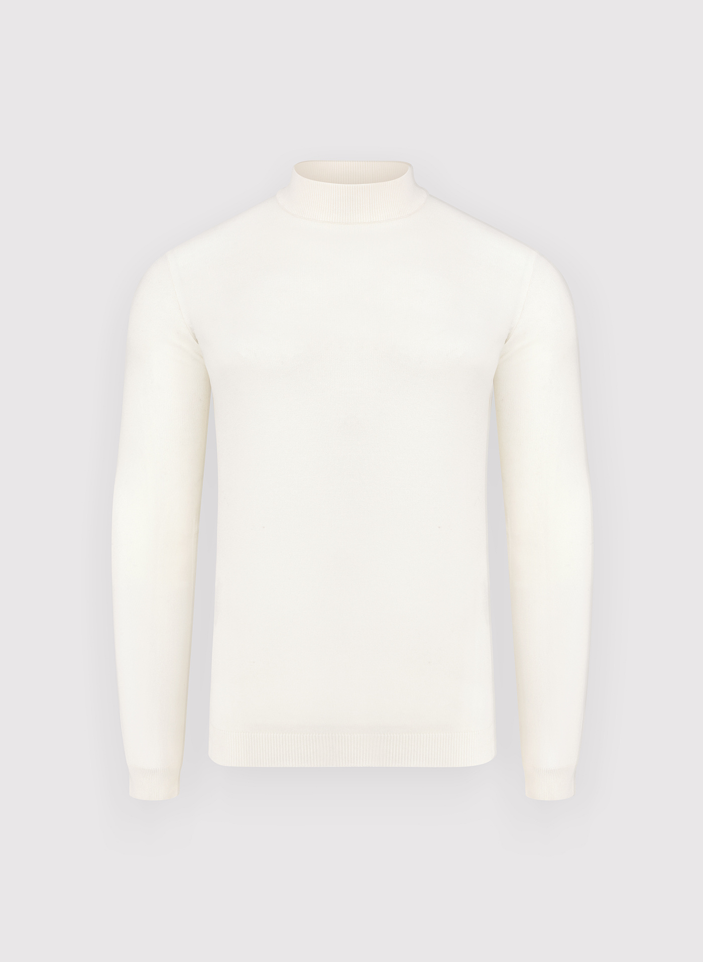 PAKO LORENTE - Półgolf męski w białym kolorze - Pako Lorente