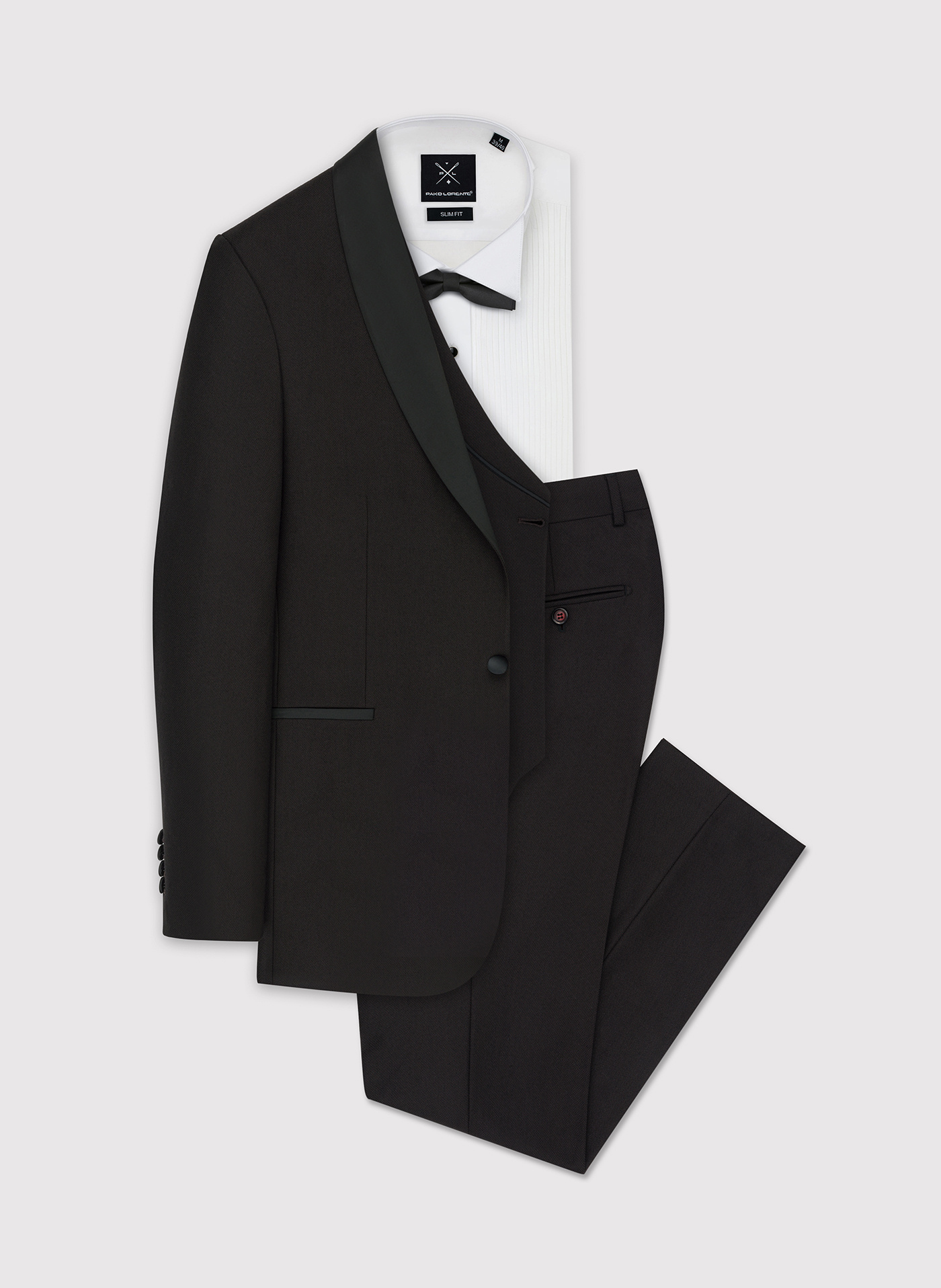 Brązowa marynarka smokingowa - Pako Lorente