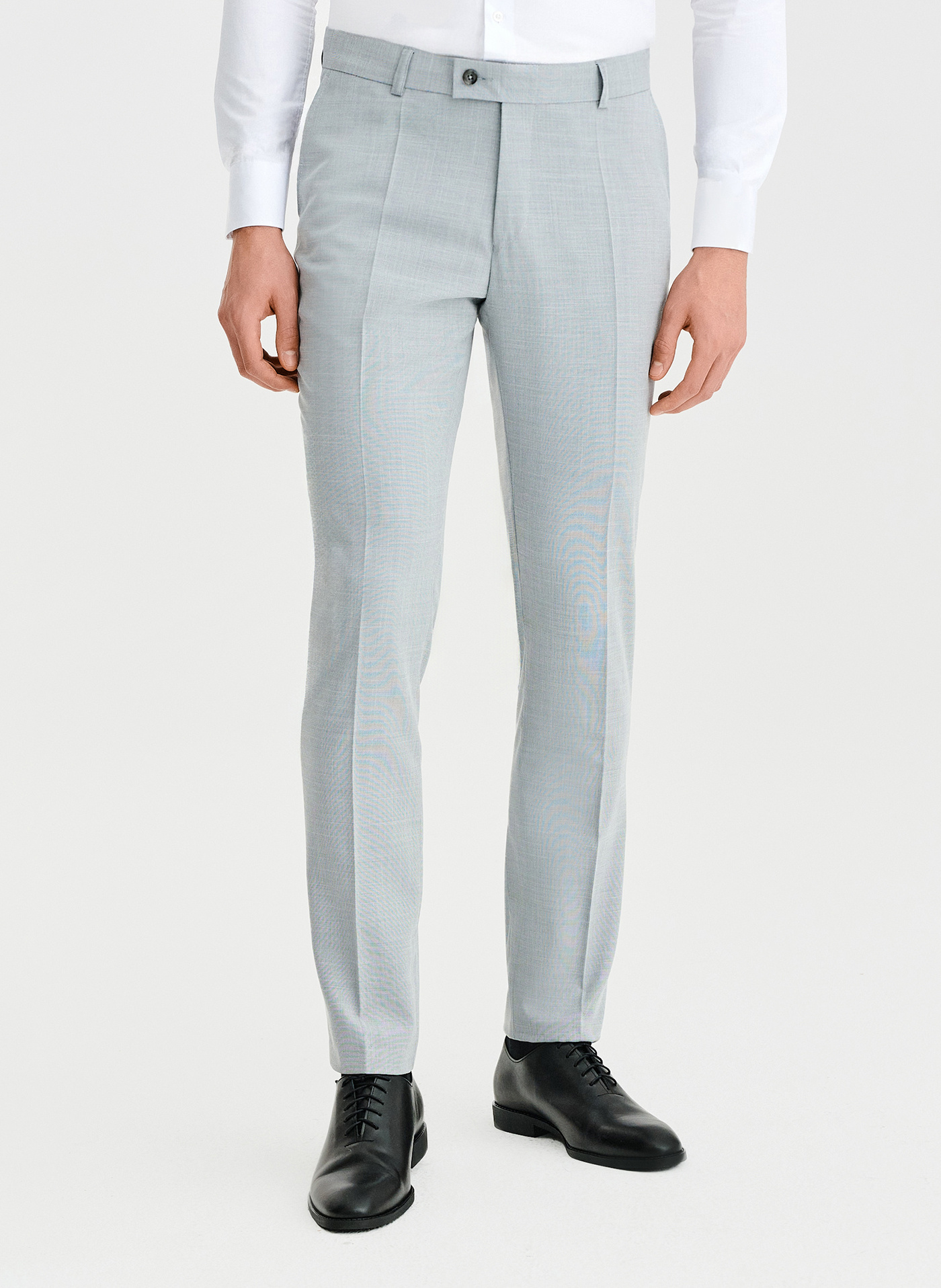 Szare spodnie ganiturowe - Pako Lorente