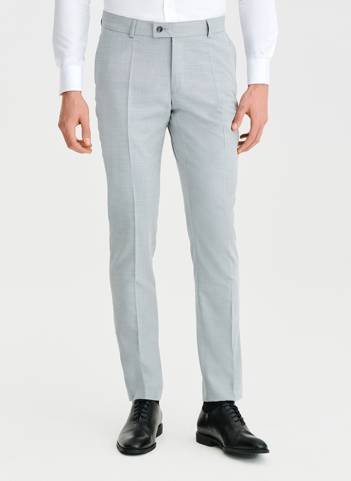 Szare spodnie ganiturowe - Pako Lorente