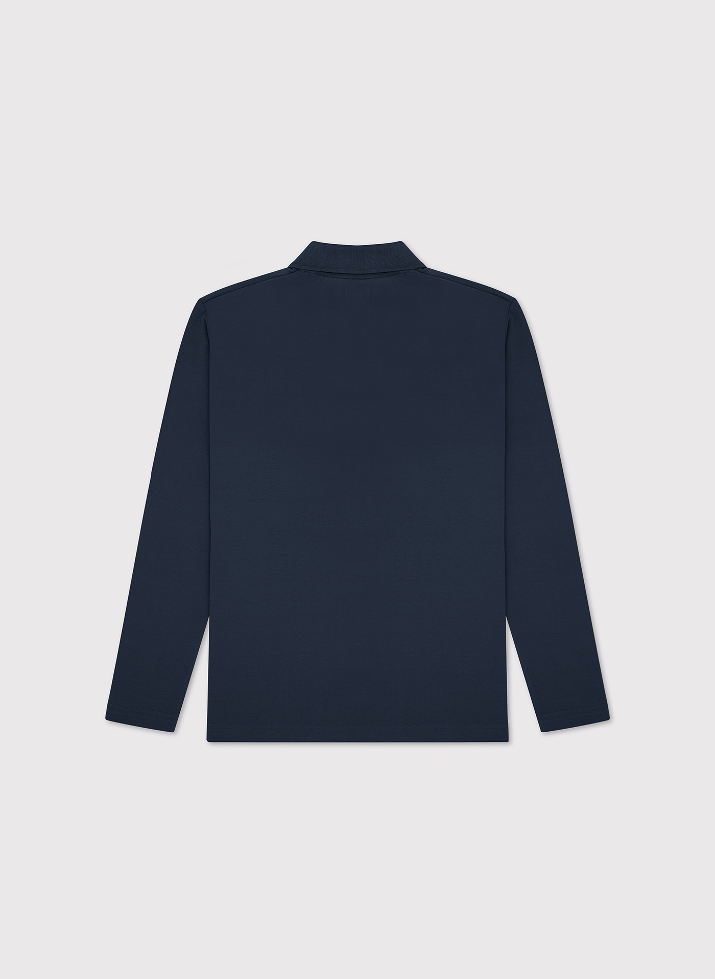 Granatowe polo longsleeve - Pako Lorente