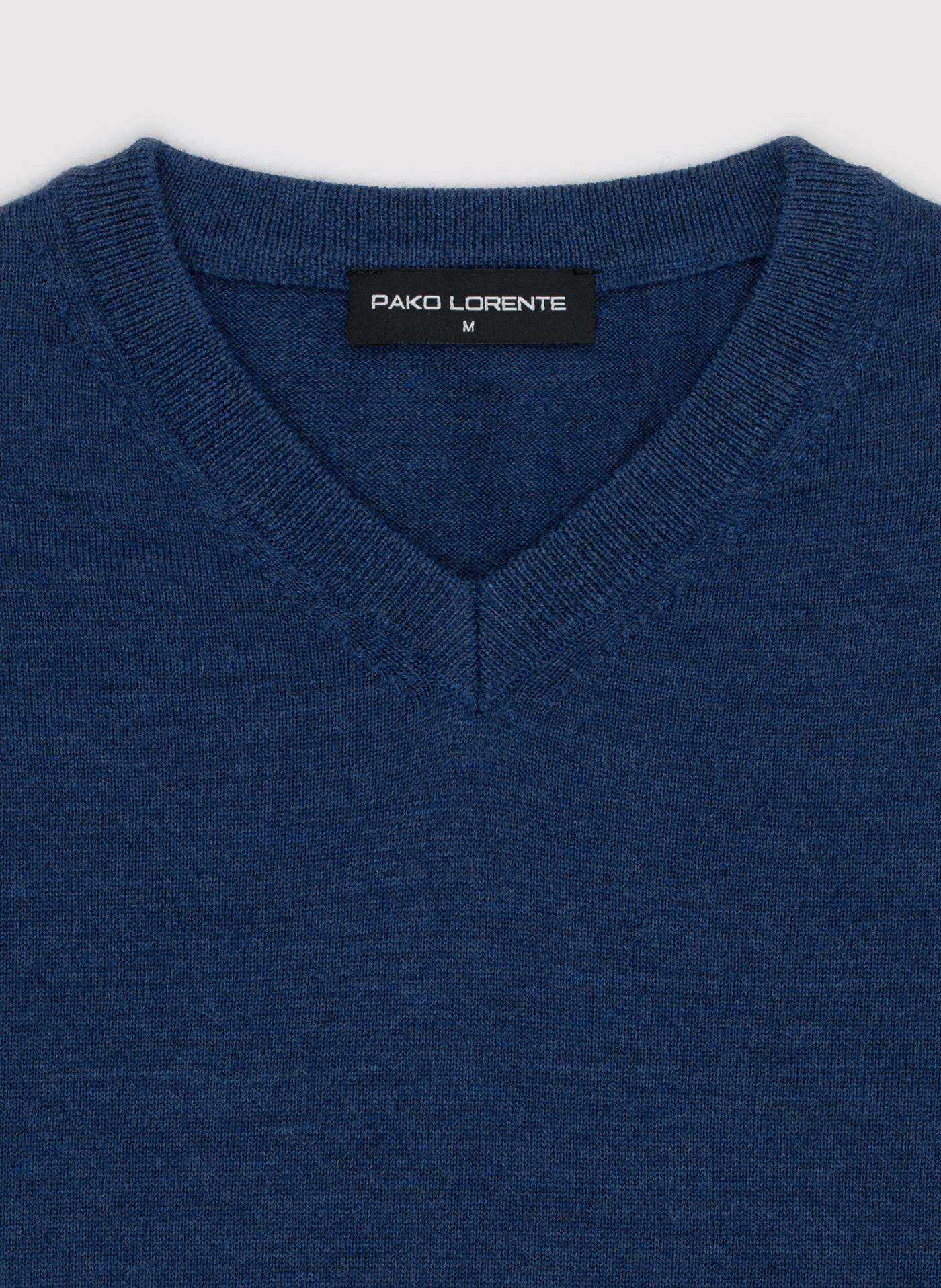 PAKO LORENTE - Wełniany sweter w kolorze granatowym - Pako Lorente