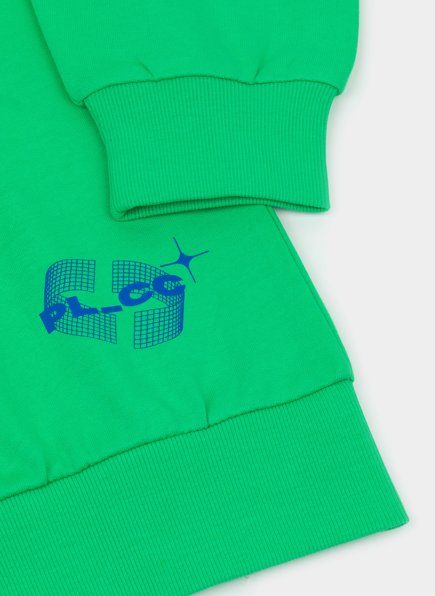 Zielona bluza oversize z okrągłym dekoltem C22SF-2B-002-Z-0 - Pako Lorente