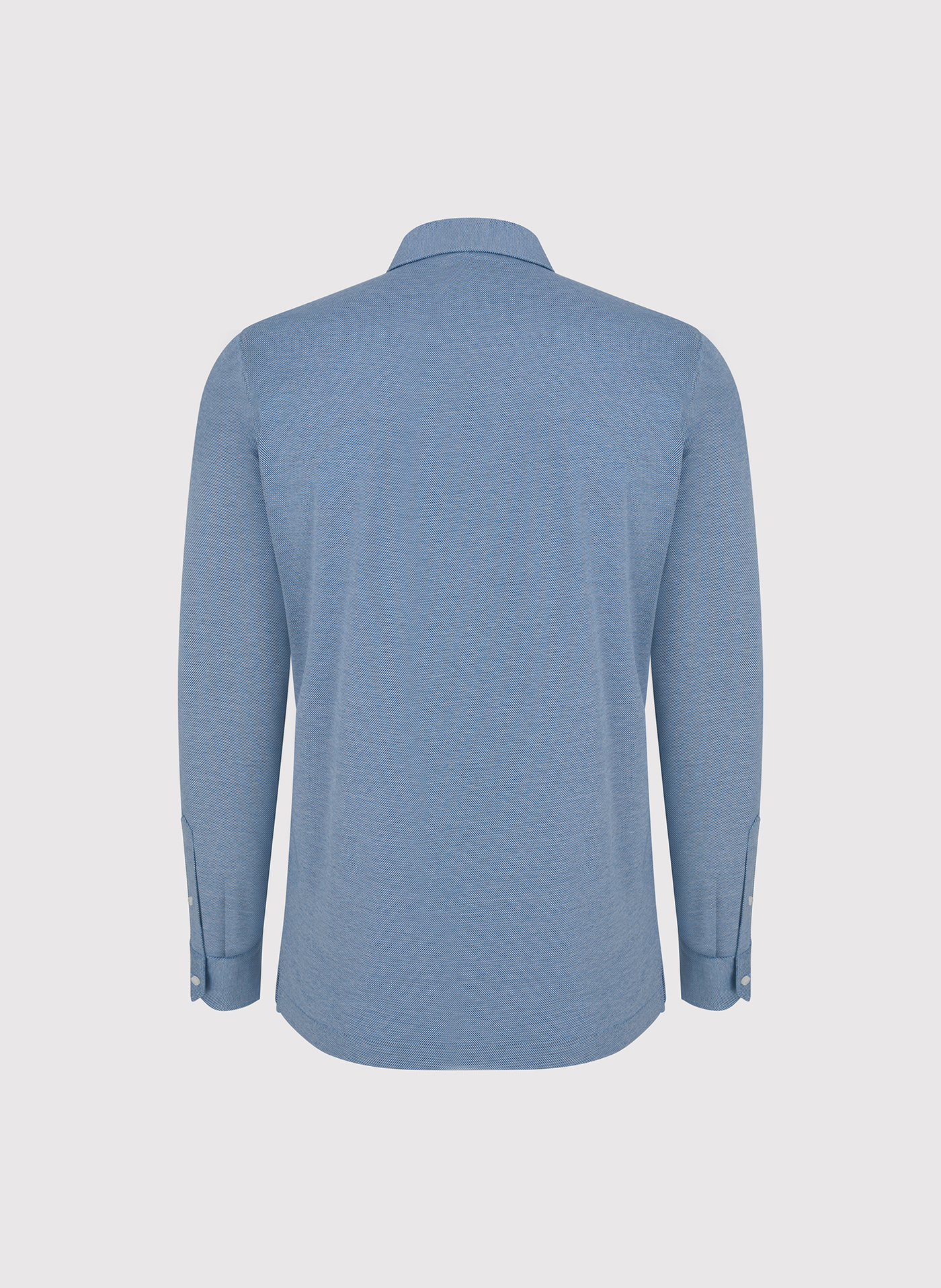 Bawełniana koszula męska w kolorze niebieskim - Pako Lorente