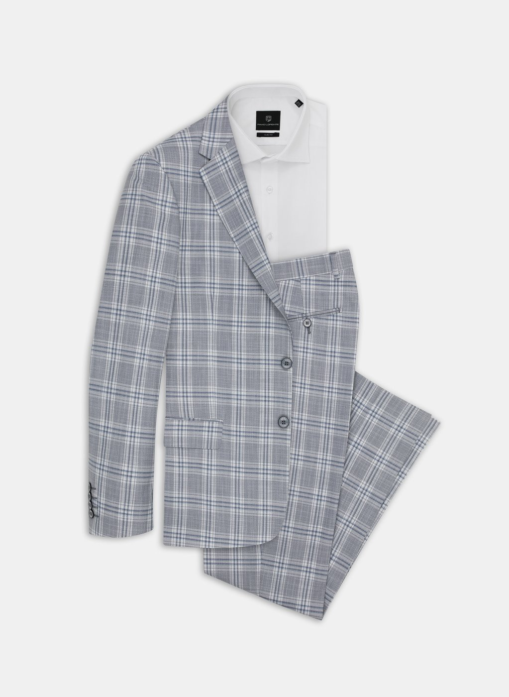 Spodnie męskie garniturowe HERMOSILLO P20SF-6G-021-S - Pako Lorente