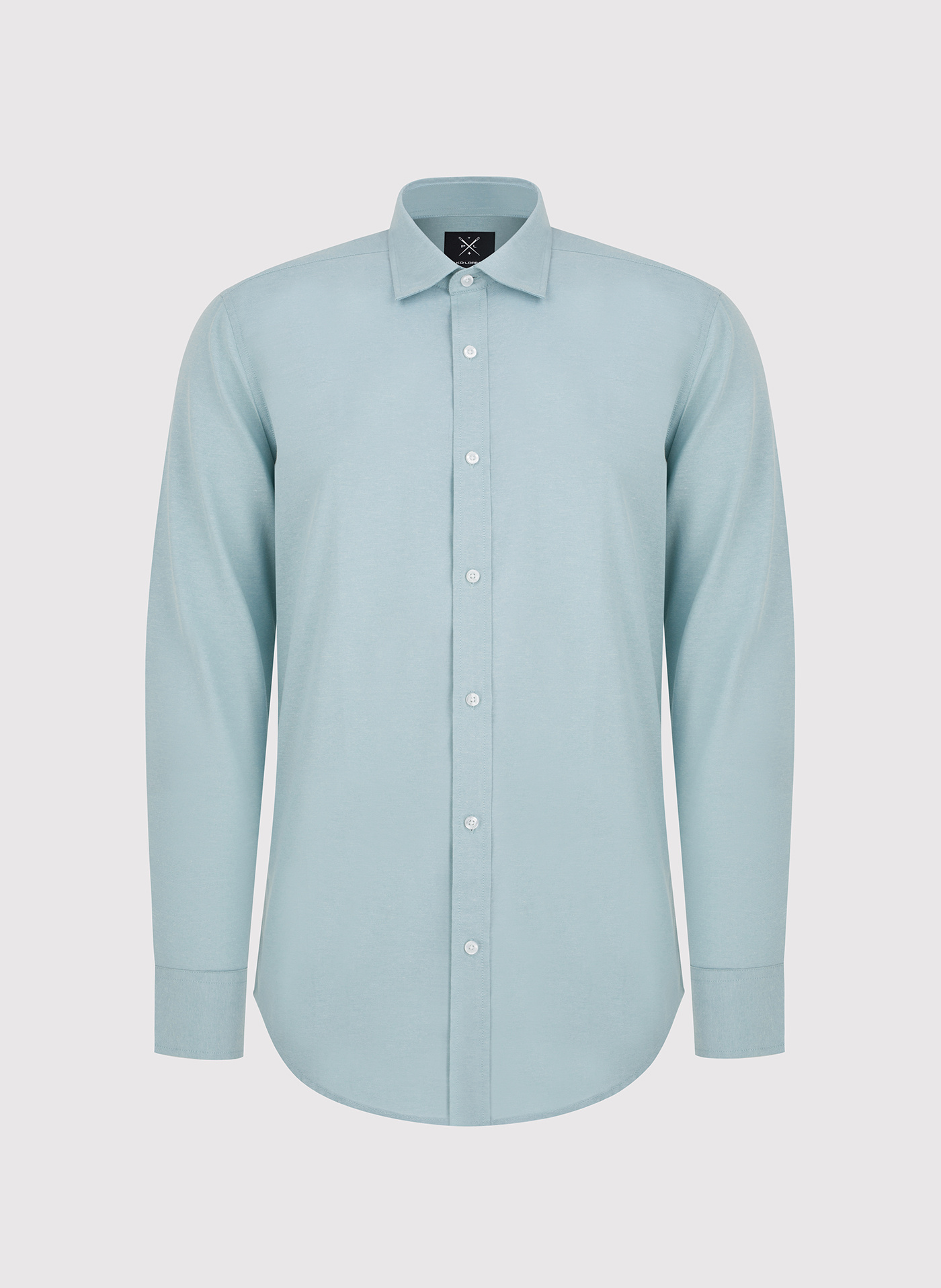 Zielona bawełniana koszula męska - Pako Lorente