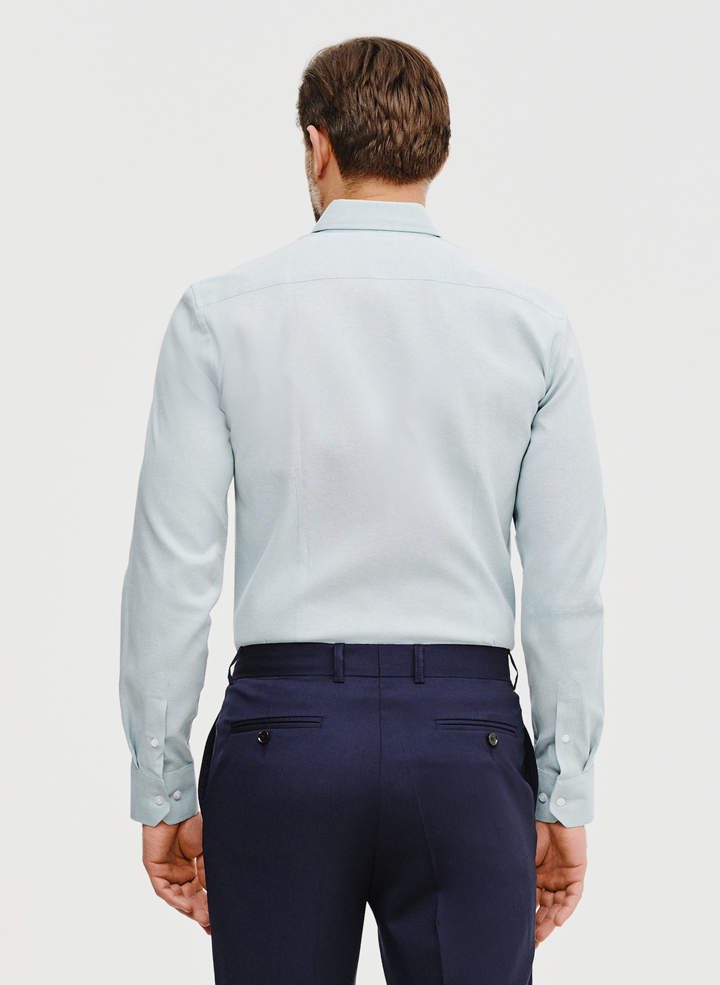 Zielona bawełniana koszula męska - Pako Lorente