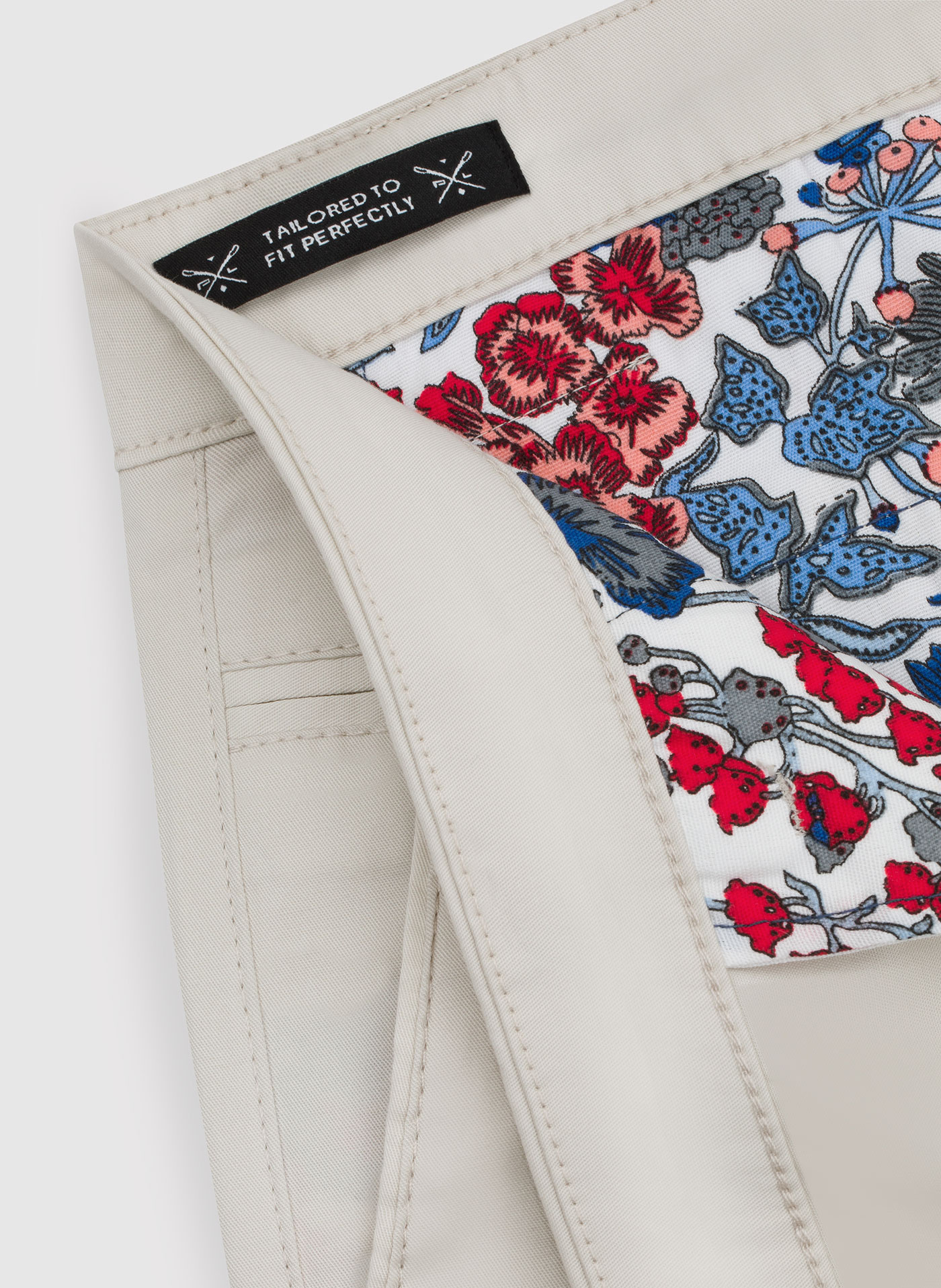 Męskie basicowe spodnie w kolorze ecru P23SB-WX-005-E-0 - Pako Lorente