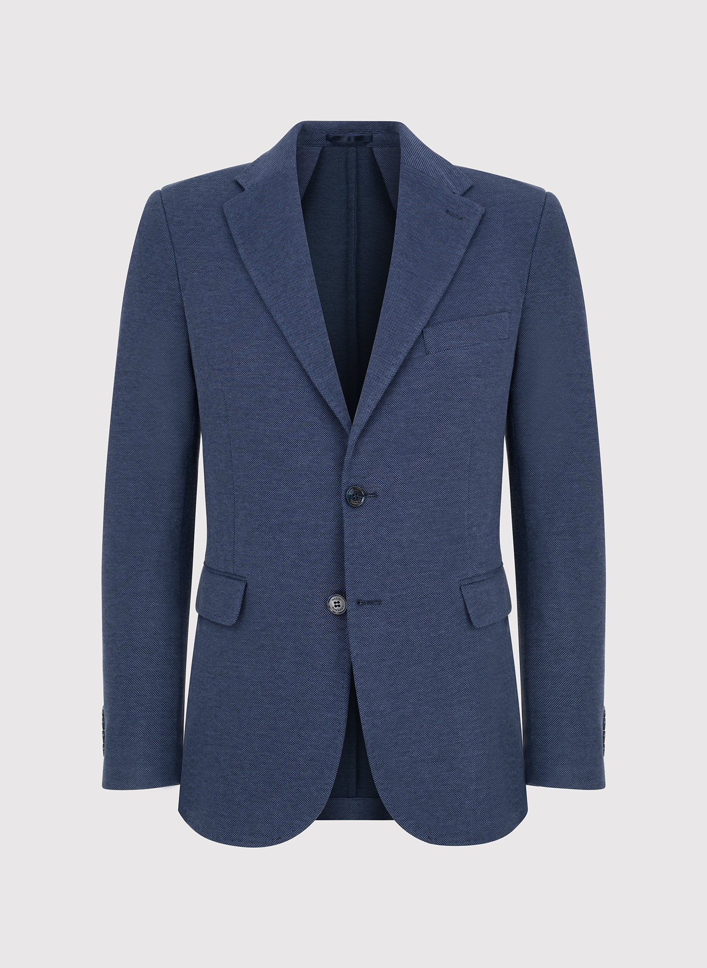 Granatowa marynarka z dzianiny - Pako Lorente