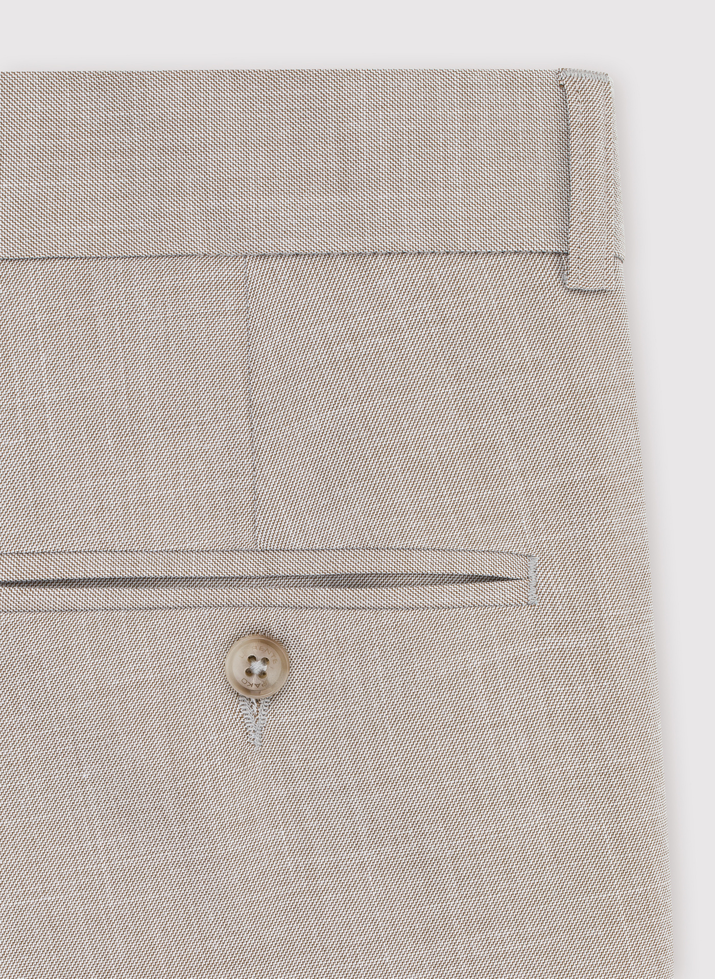 Spodnie garniturowe w kolorze beżowym - Pako Lorente