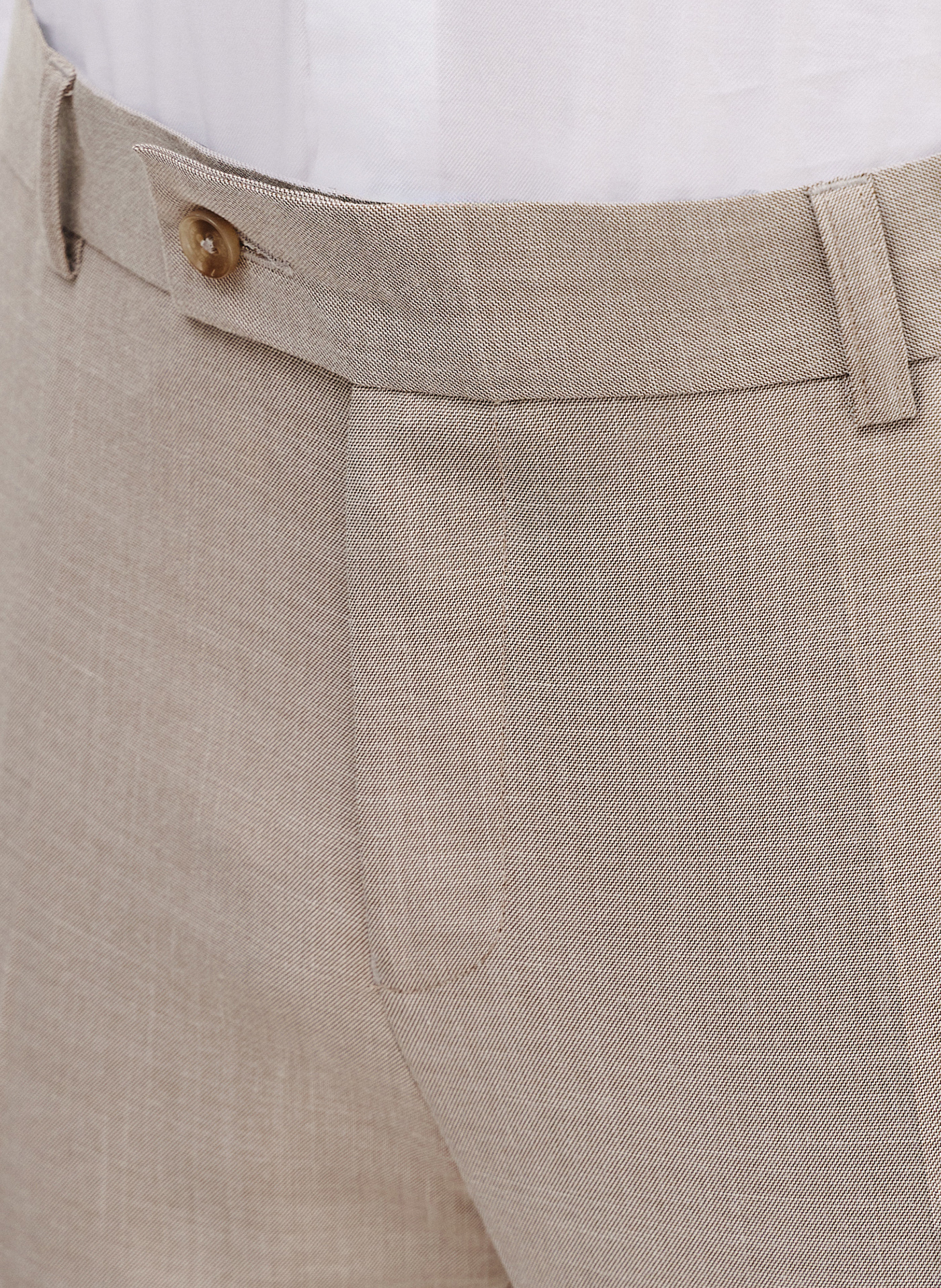 Spodnie garniturowe w kolorze beżowym - Pako Lorente