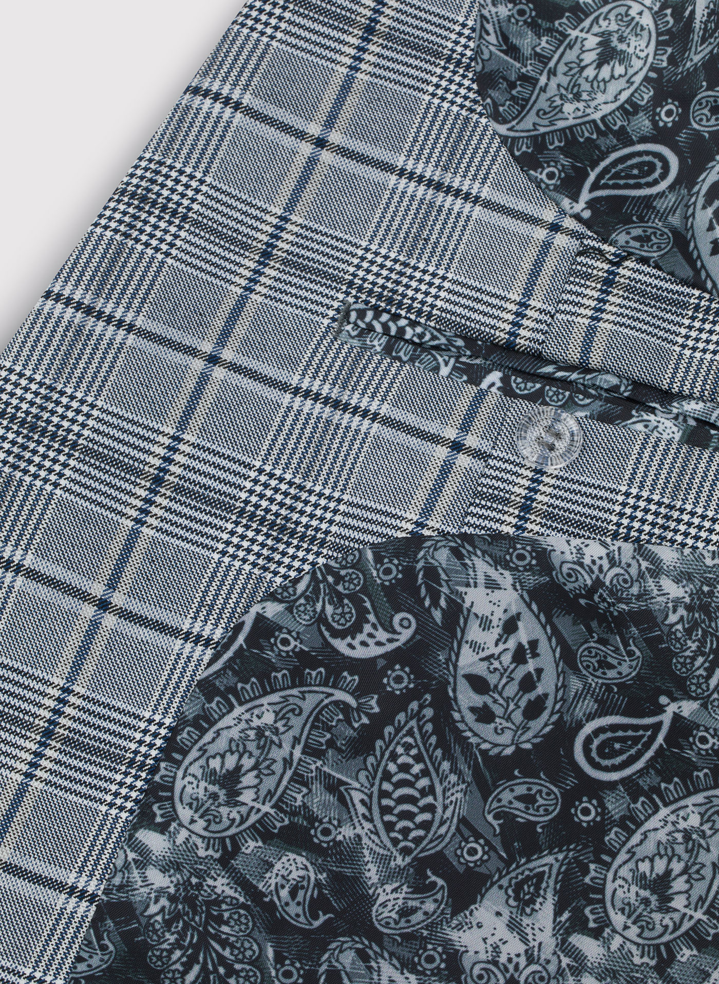 Kraciasta męska marynarka garniturowa - Pako Lorente