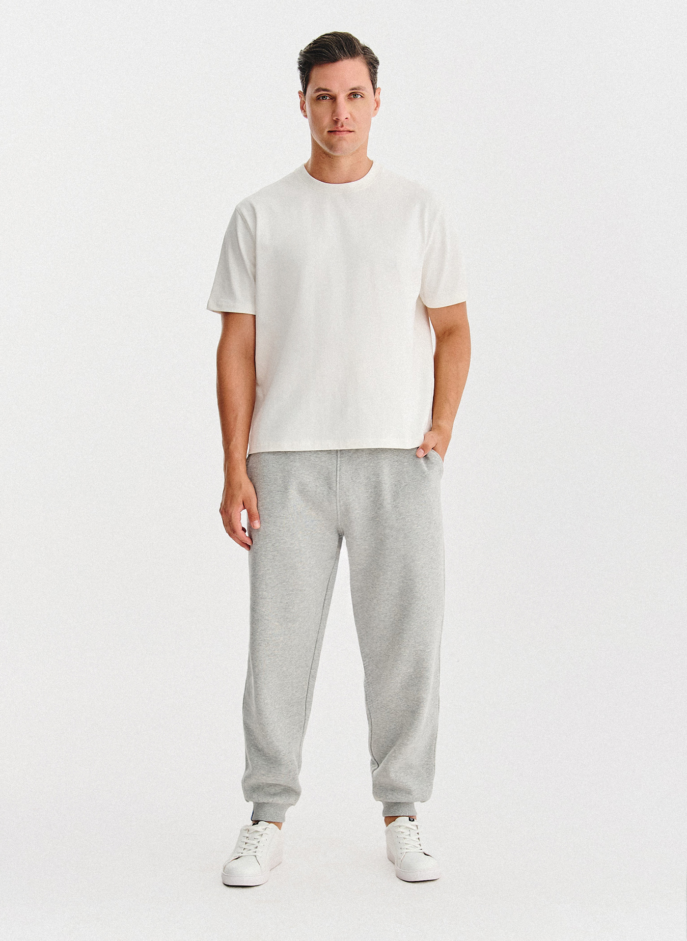 PAKO LORENTE - Biały t-shirt oversize - Pako Lorente