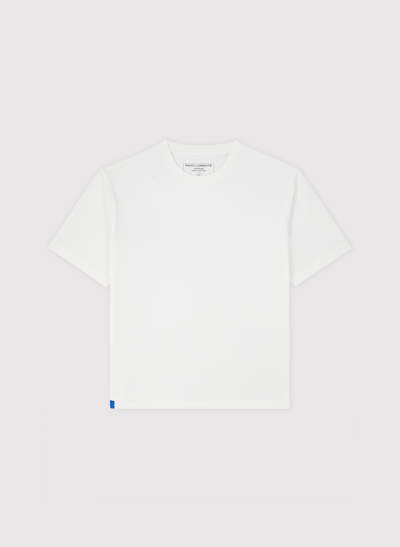 PAKO LORENTE - Biały t-shirt oversize - Pako Lorente