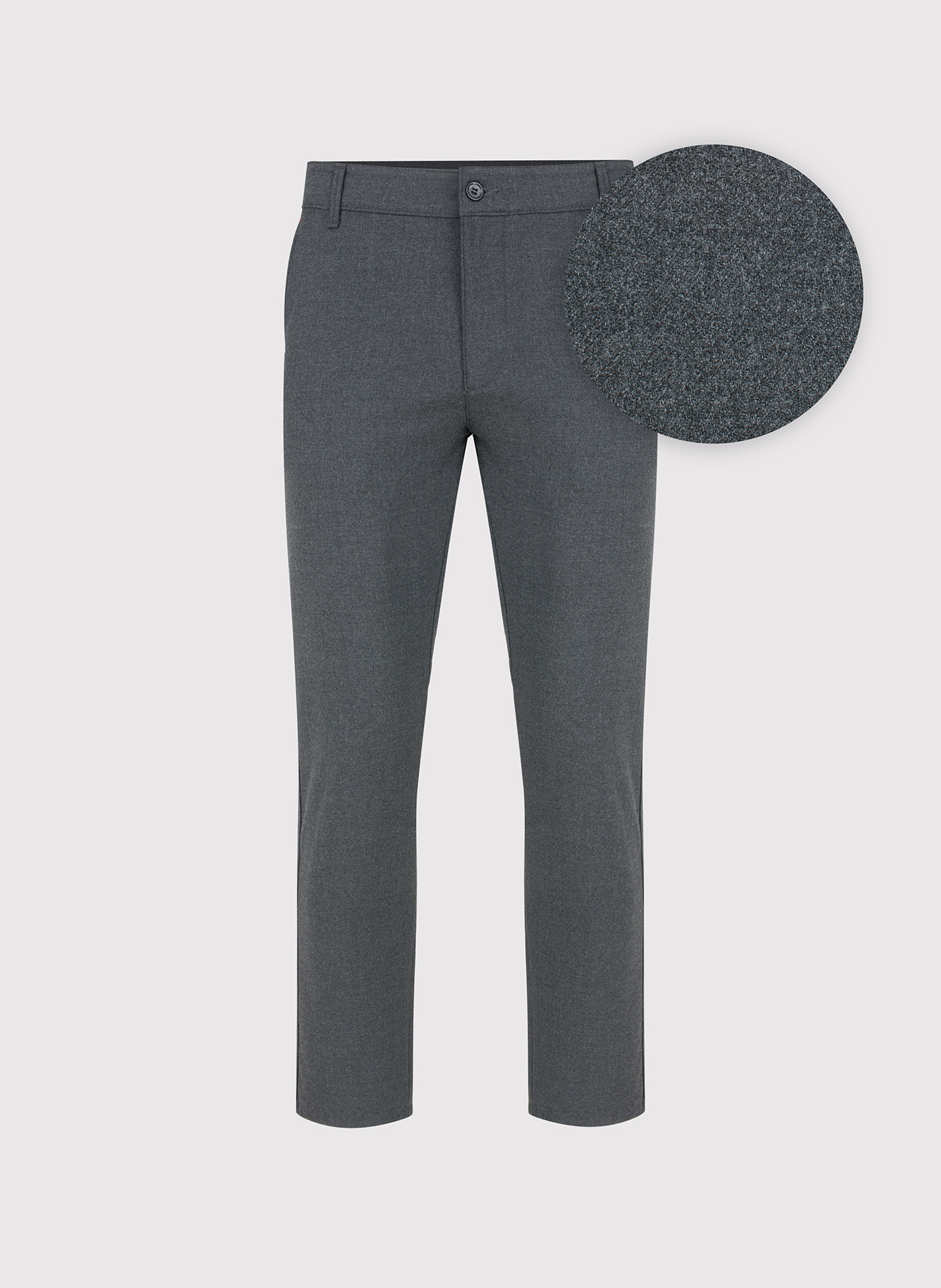 PAKO LORENTE - Grafitowe spodnie męskie - Pako Lorente