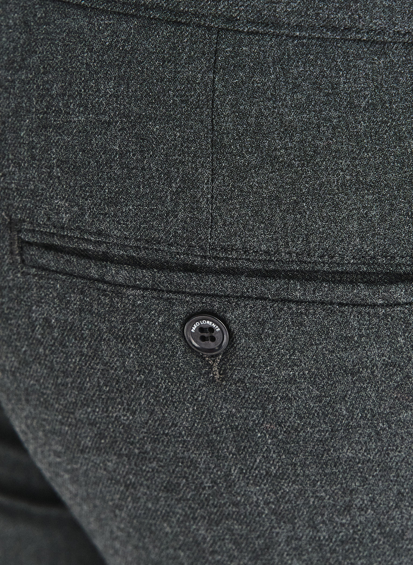 PAKO LORENTE - Grafitowe spodnie męskie - Pako Lorente