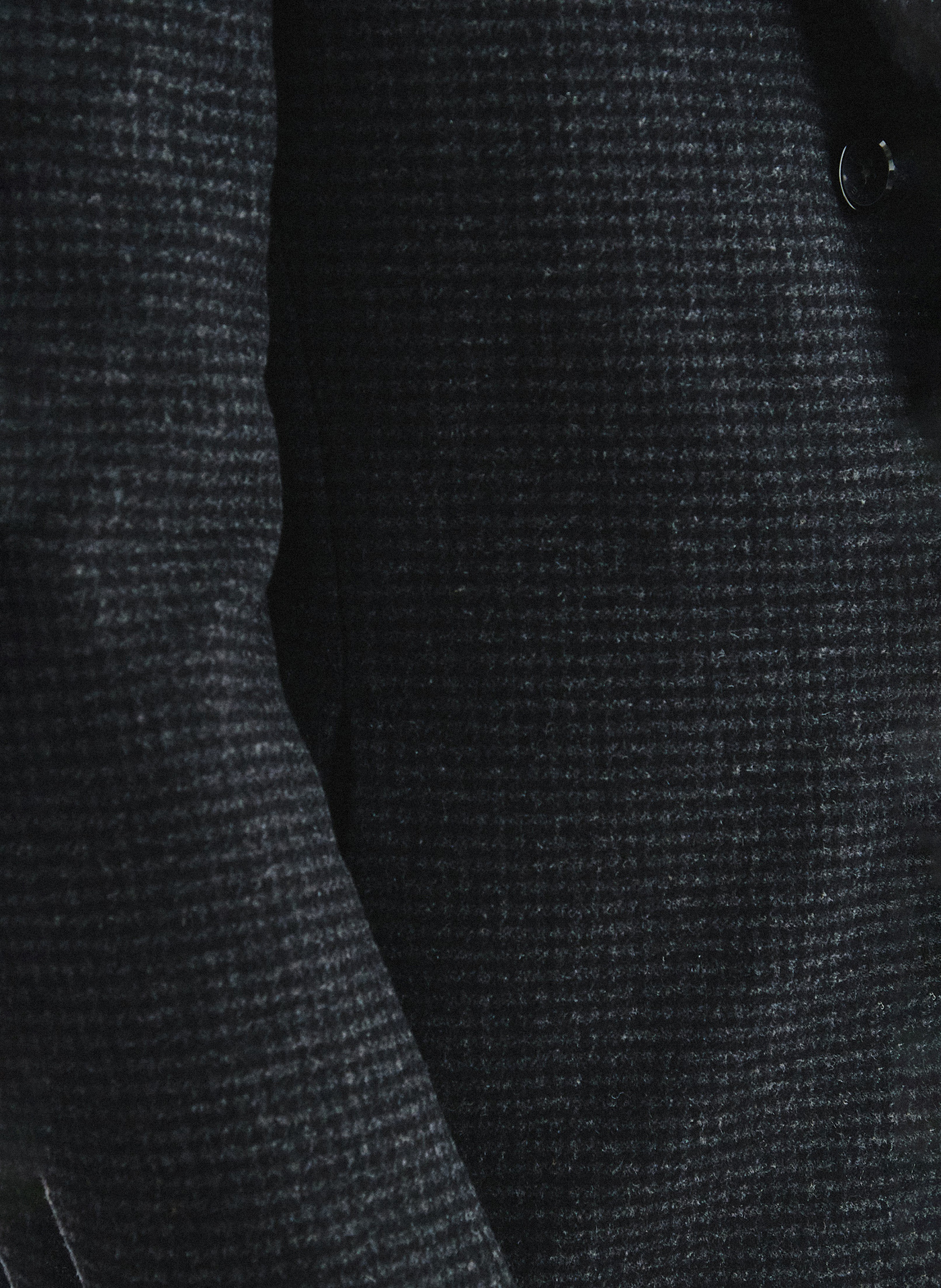 PAKO LORENTE - Ciemnoszary płaszcz w pepitkę - Pako Lorente