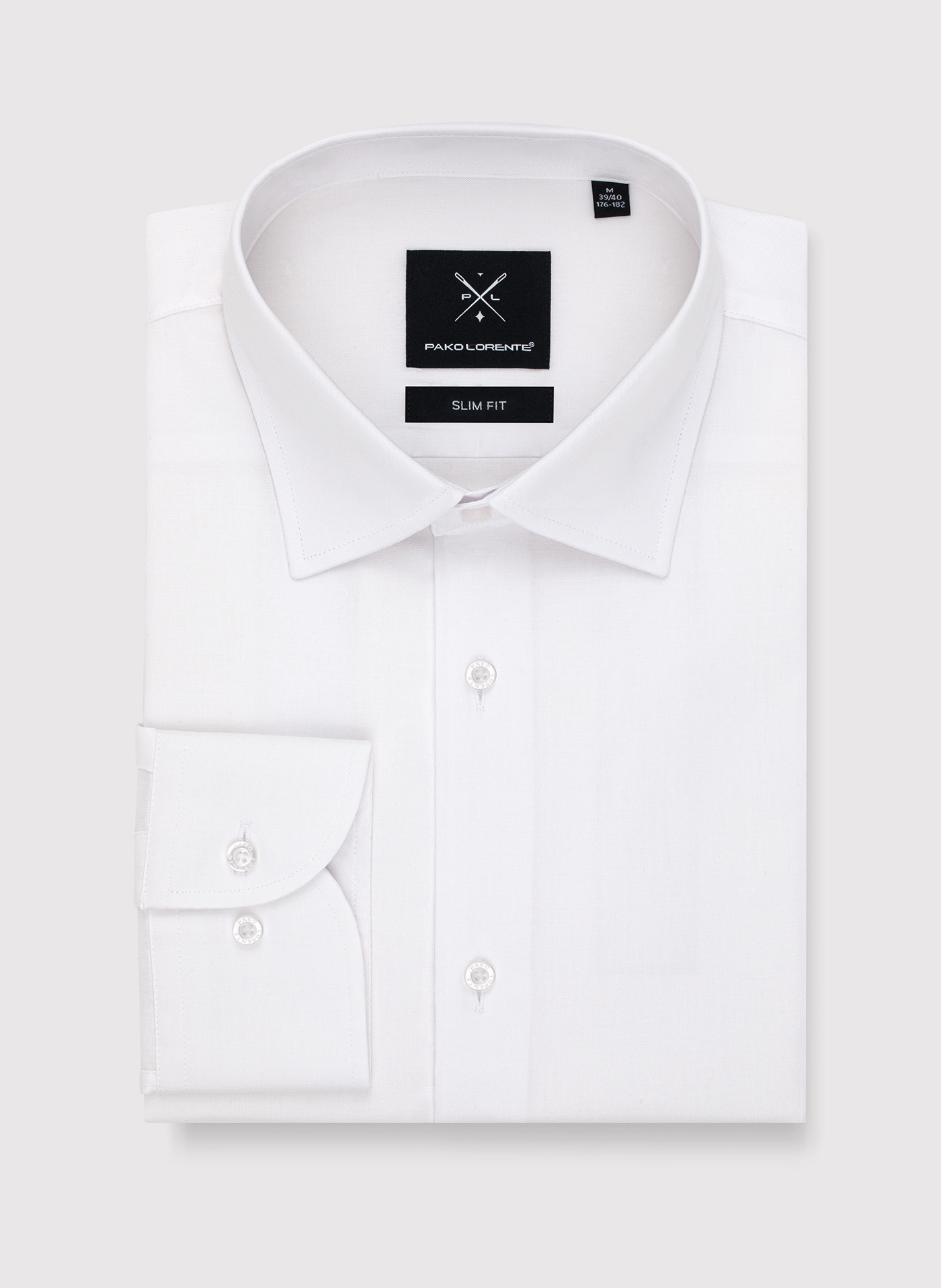 Biała koszula męska - Pako Lorente