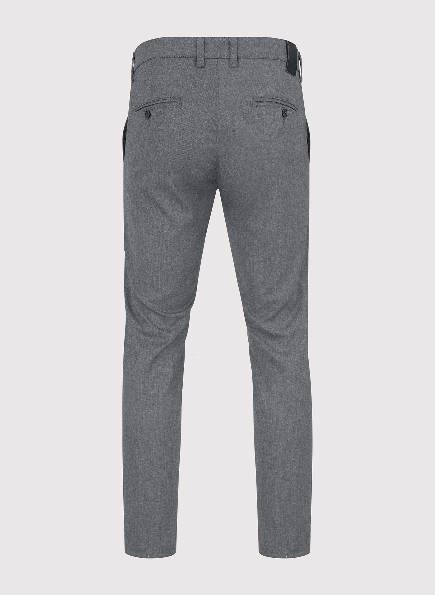 Szare casualowe spodnie męskie P23WF-WX-003-S-S - Pako Lorente