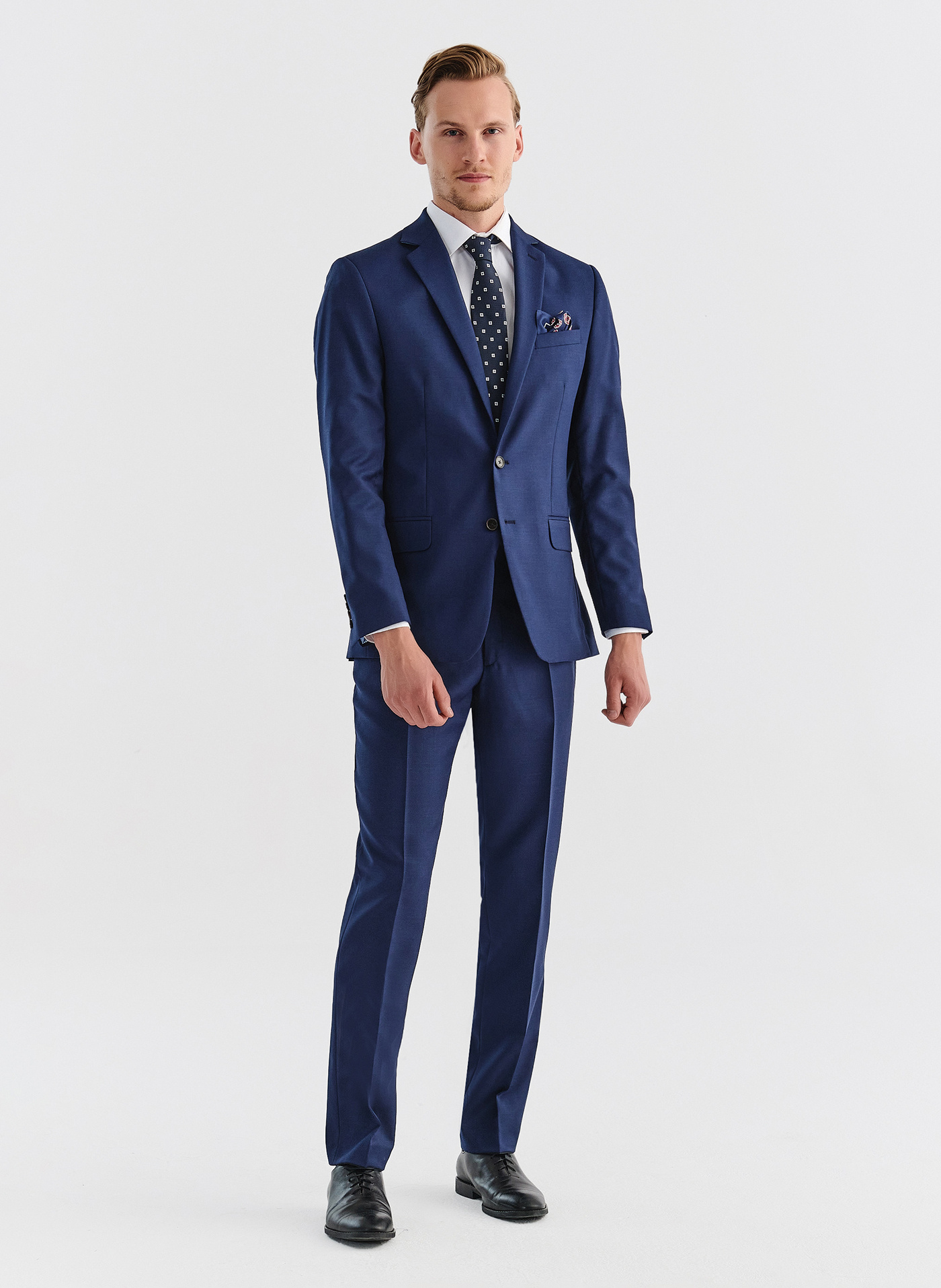 Spodnie męskie garniturowe MERALD P00WB-6G-314-N - Pako Lorente