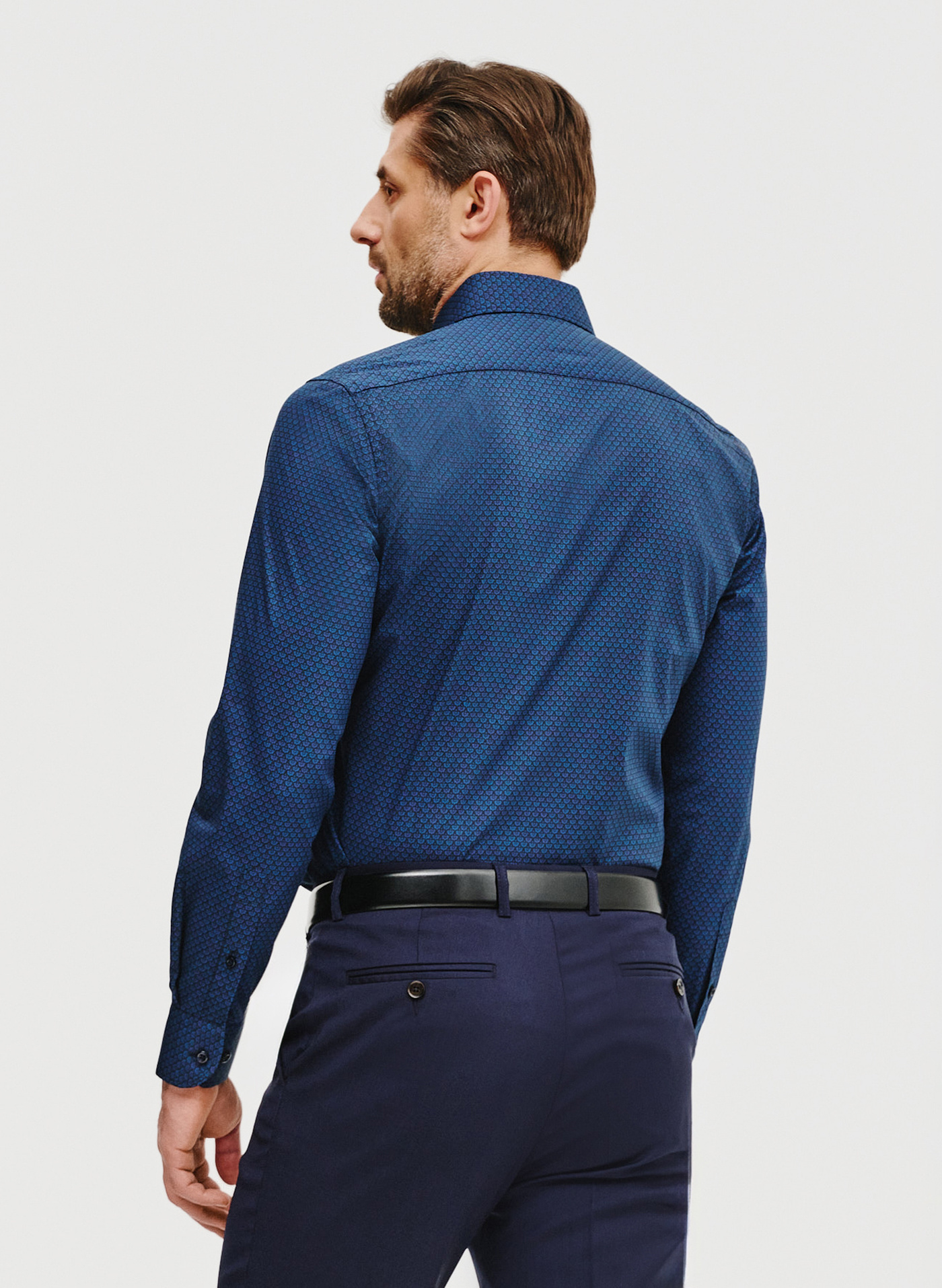 Koszula męska mikrowzór - Pako Lorente