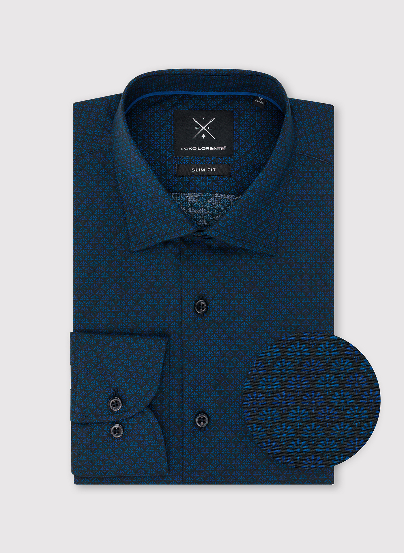 Koszula męska mikrowzór - Pako Lorente