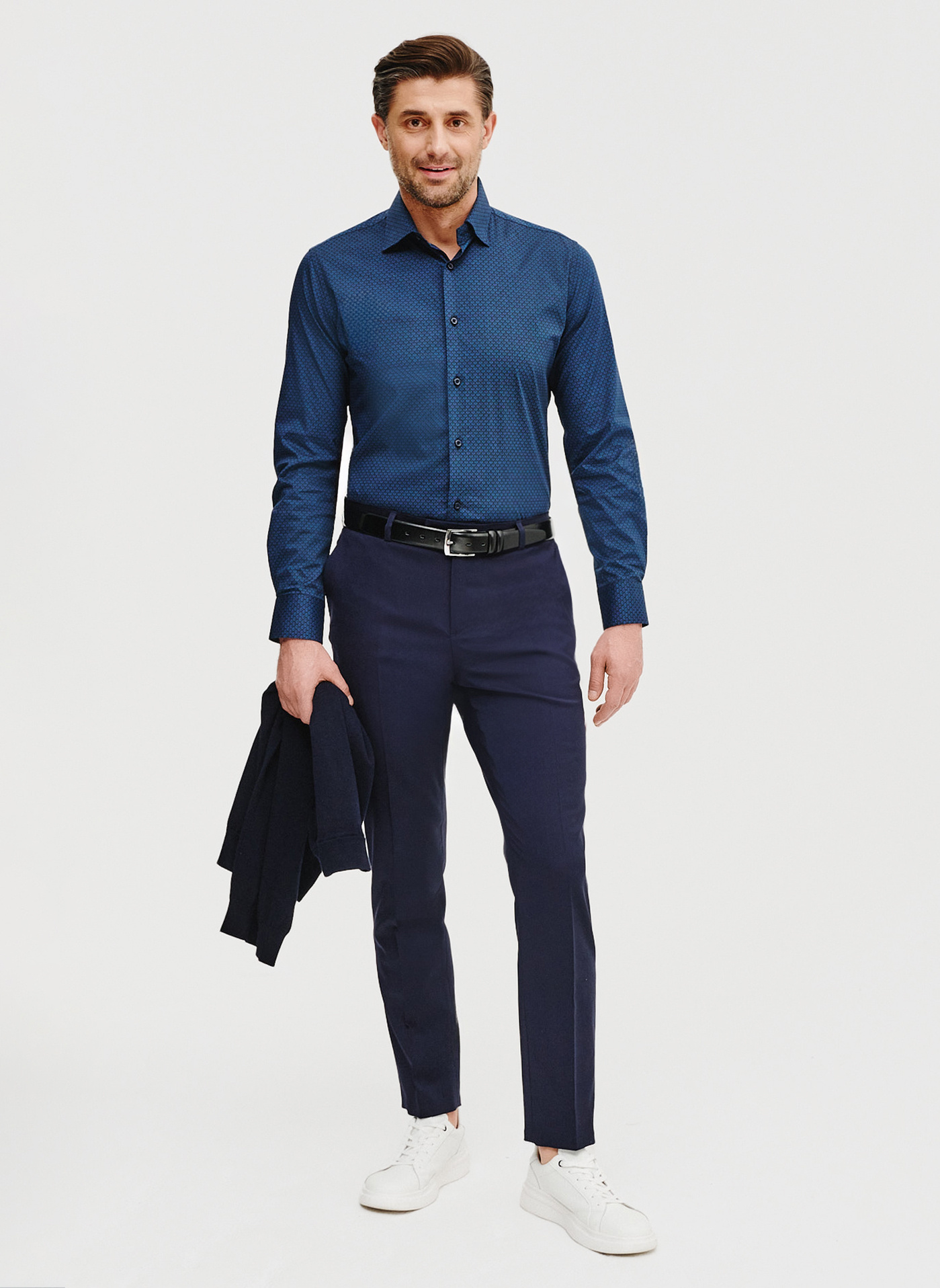 Koszula męska mikrowzór - Pako Lorente