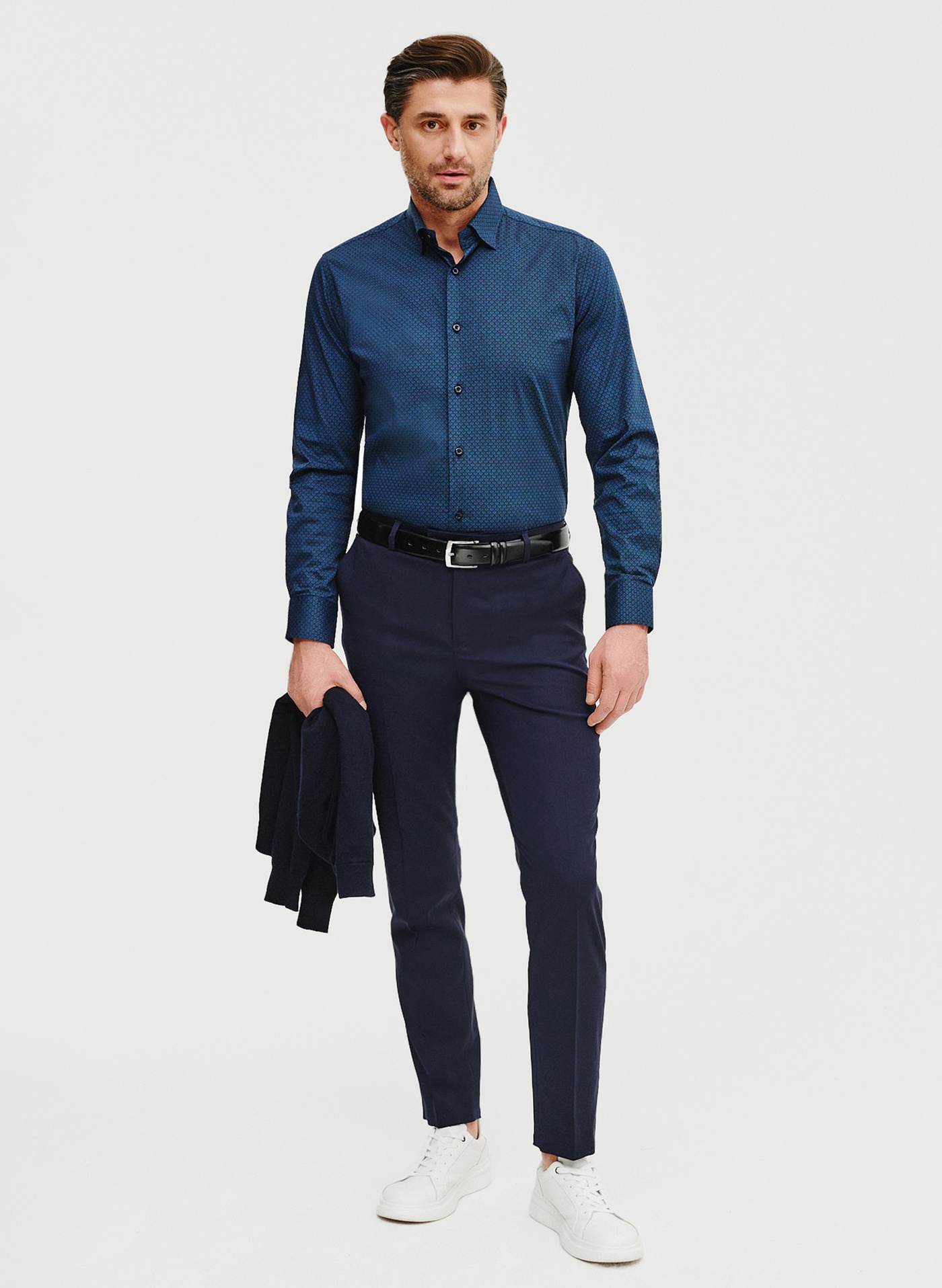 Koszula męska mikrowzór - Pako Lorente