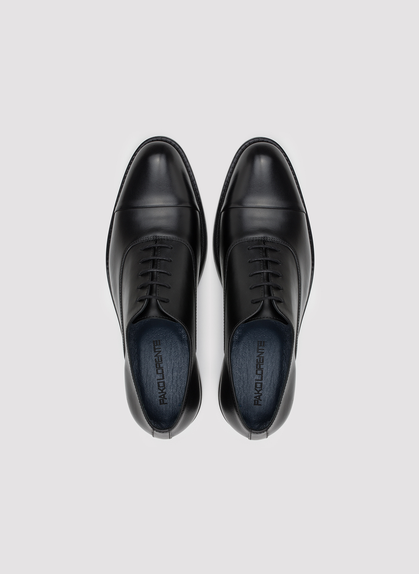 PAKO LORENTE - Czarne oxfordy męskie - Pako Lorente