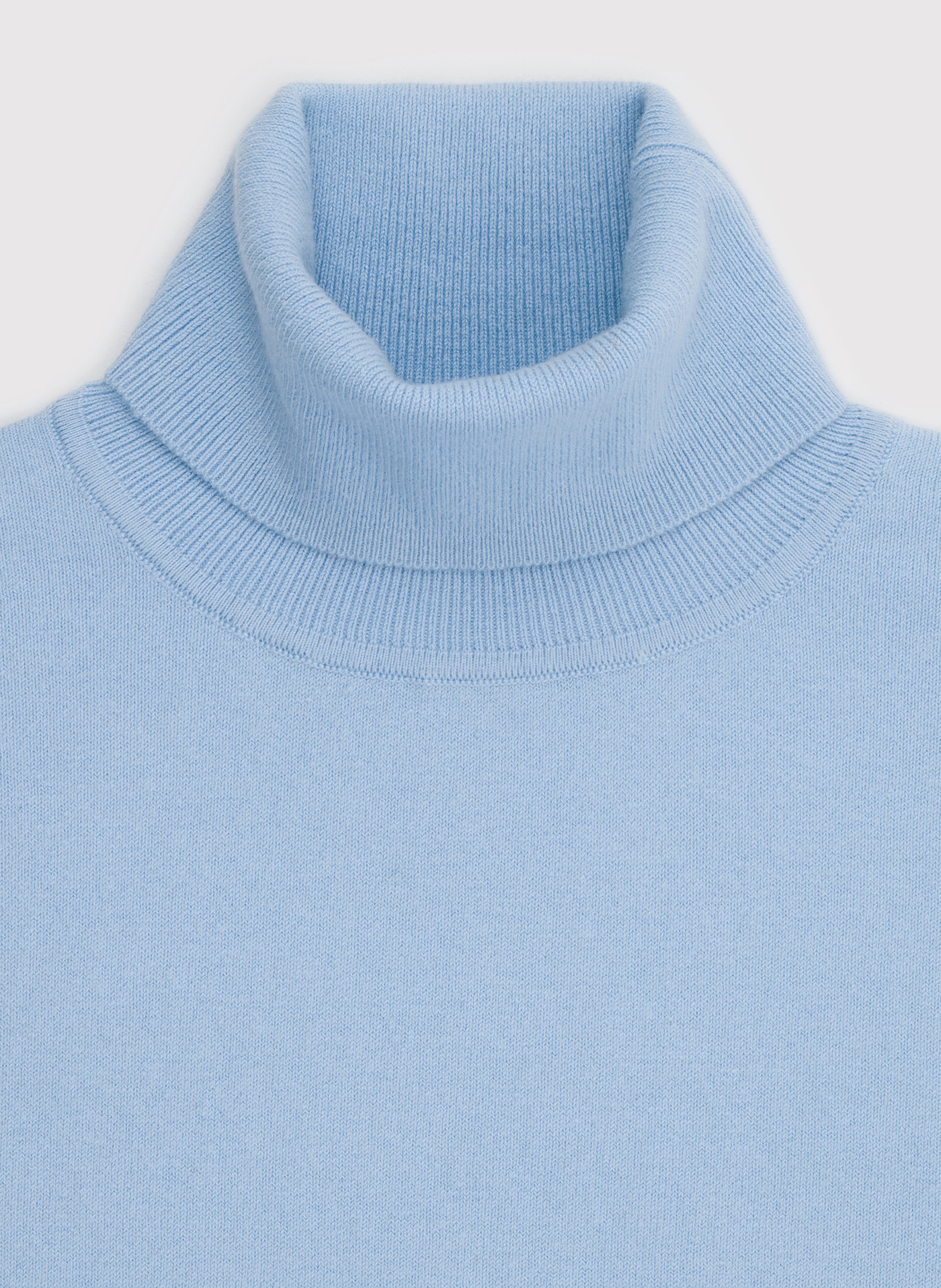 PAKO LORENTE - Jasnoniebieski gładki golf męski - Pako Lorente