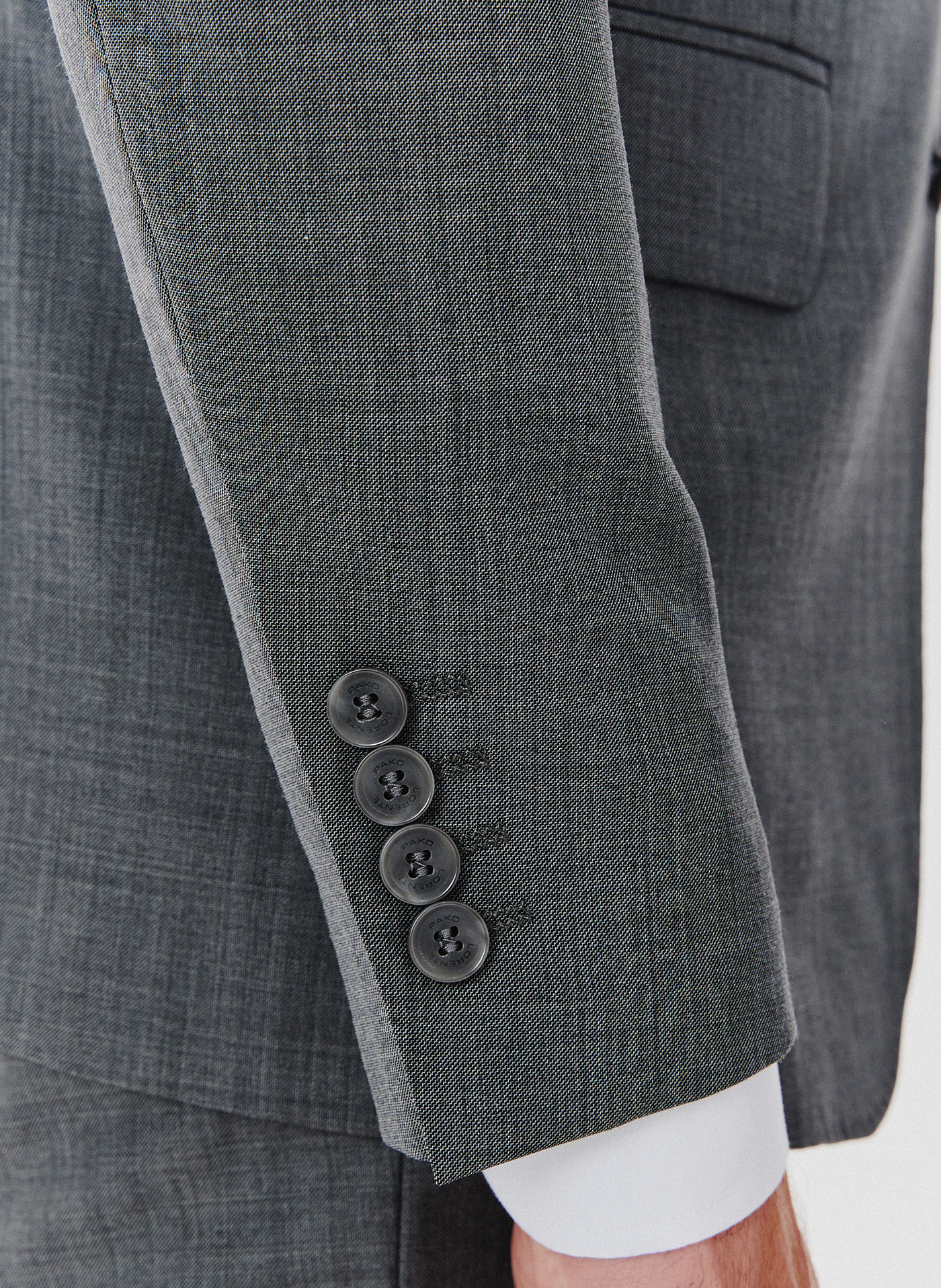 Marynarka garniturowa w kolorze szarym - Pako Lorente