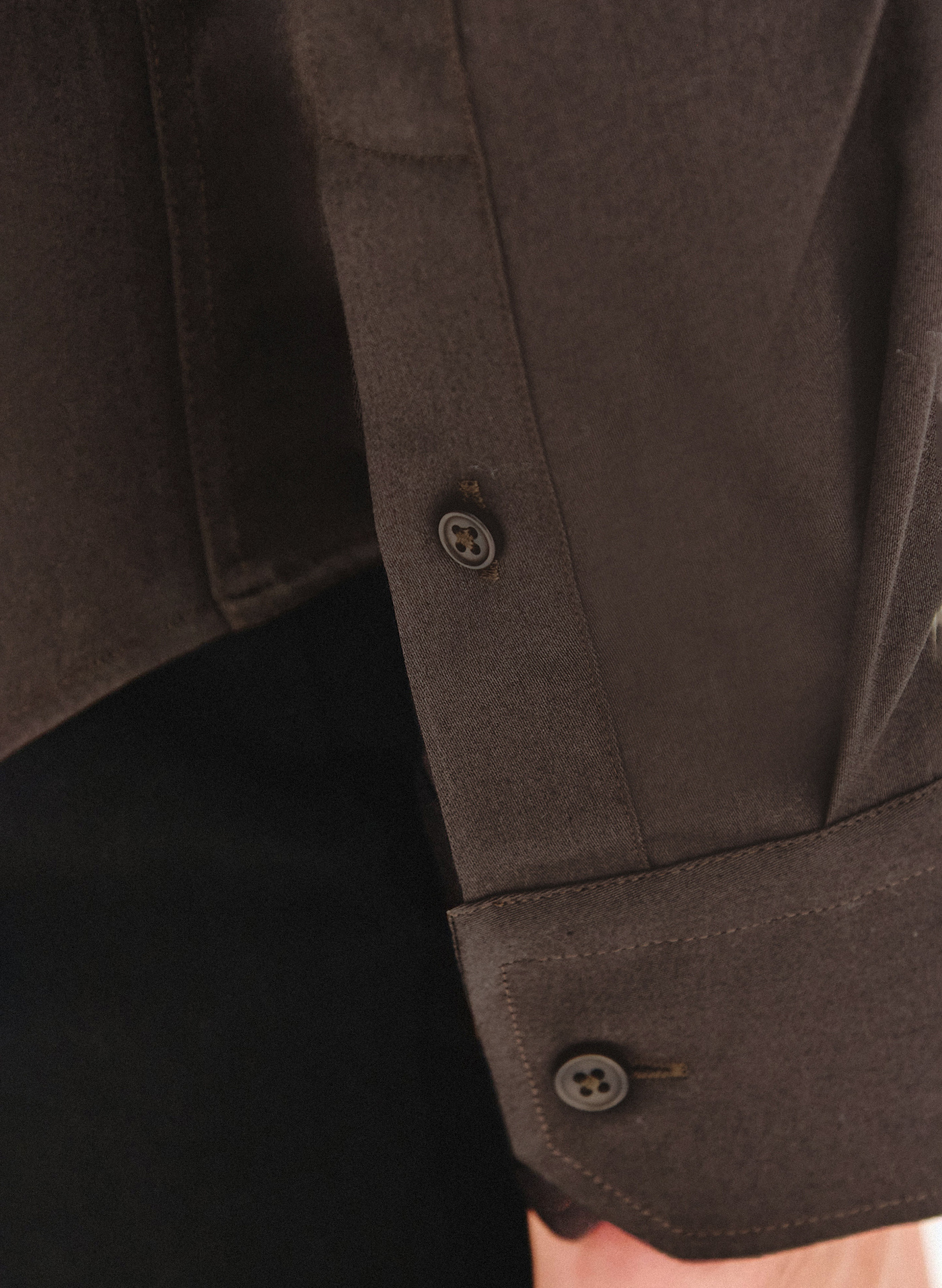 Brązowa koszula męska - Pako Lorente