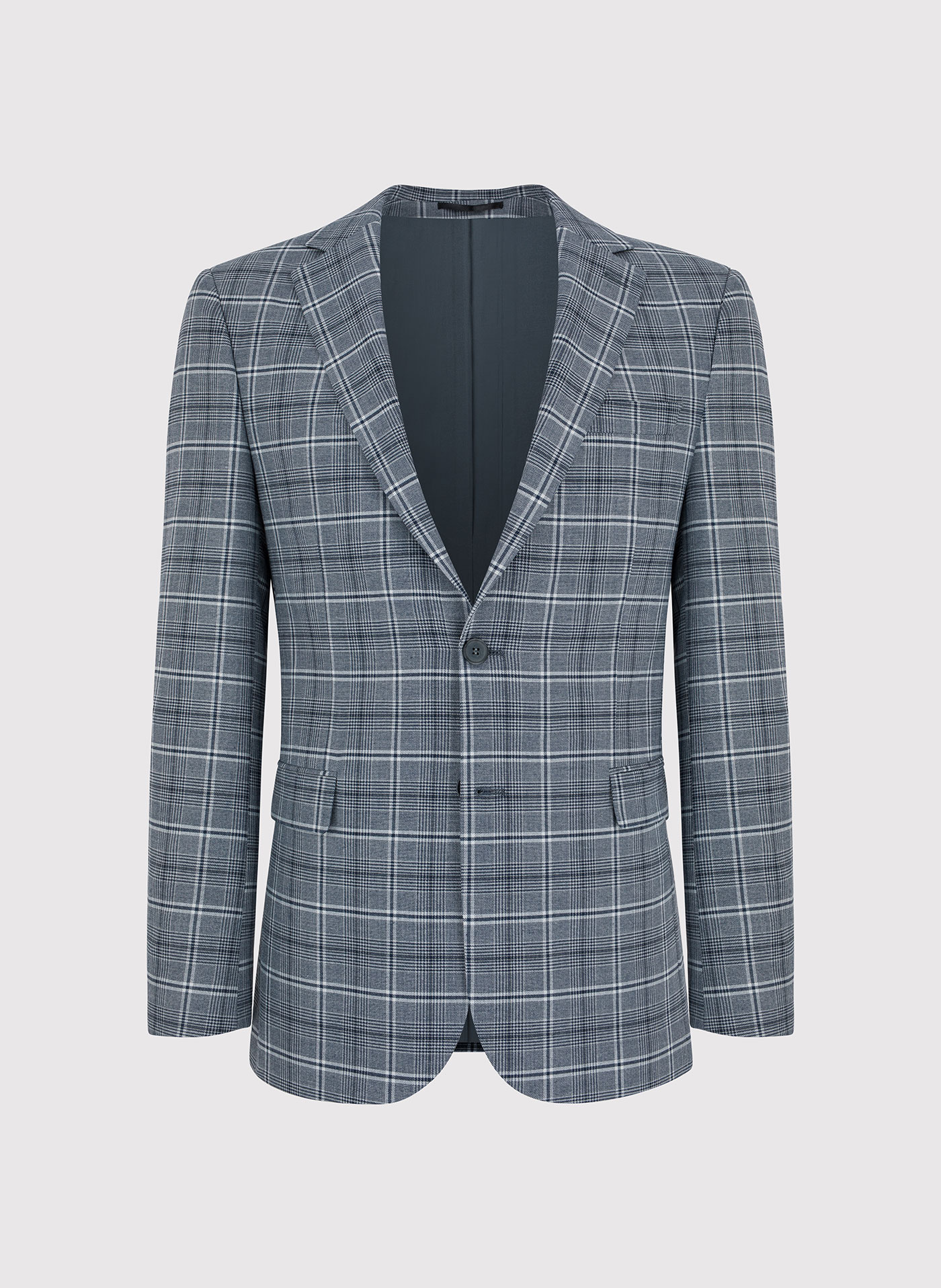 Szara marynarka garniturowa w kratę - Pako Lorente