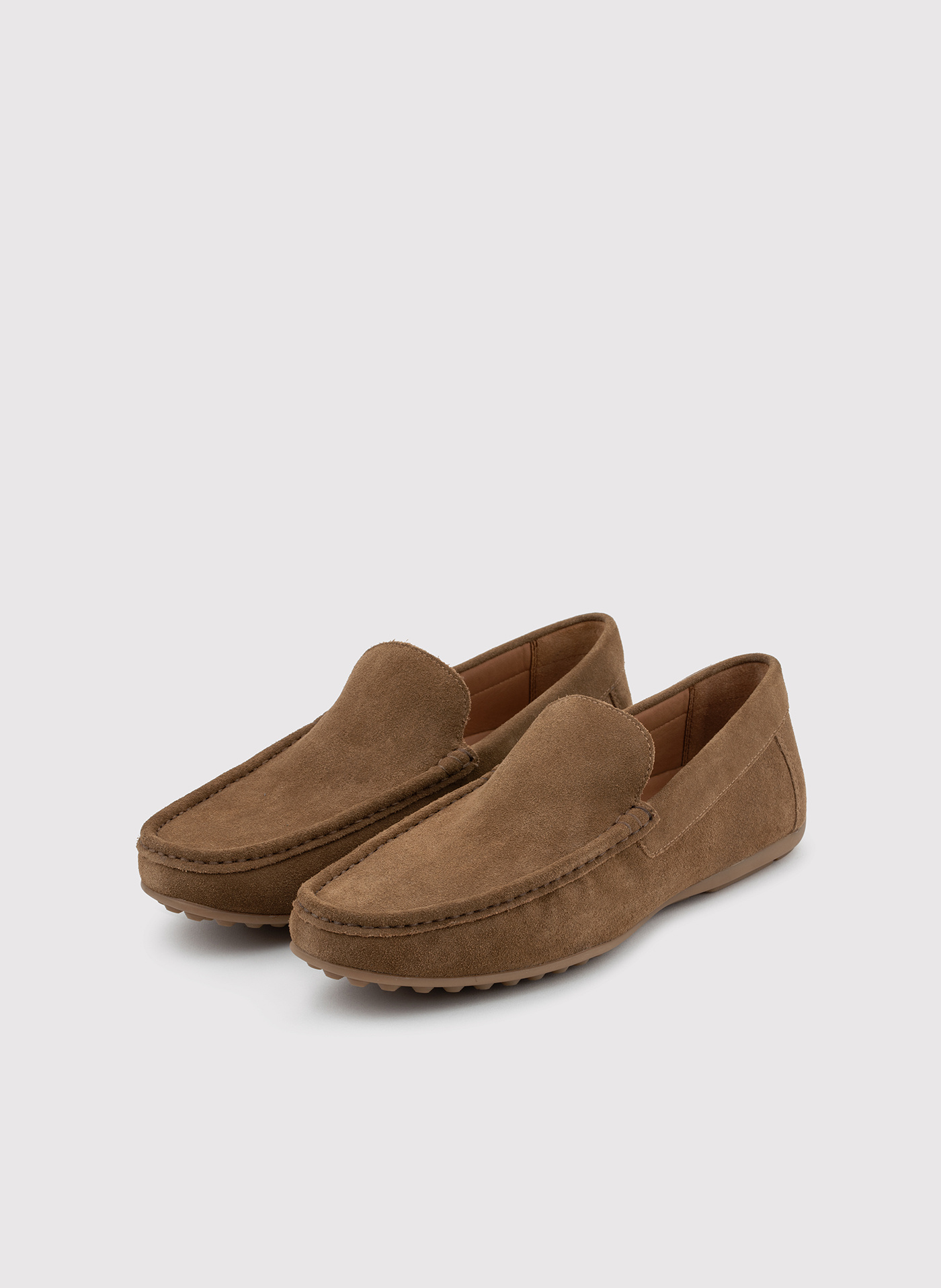 PAKO LORENTE - Beżowe mokasyny męskie - Pako Lorente