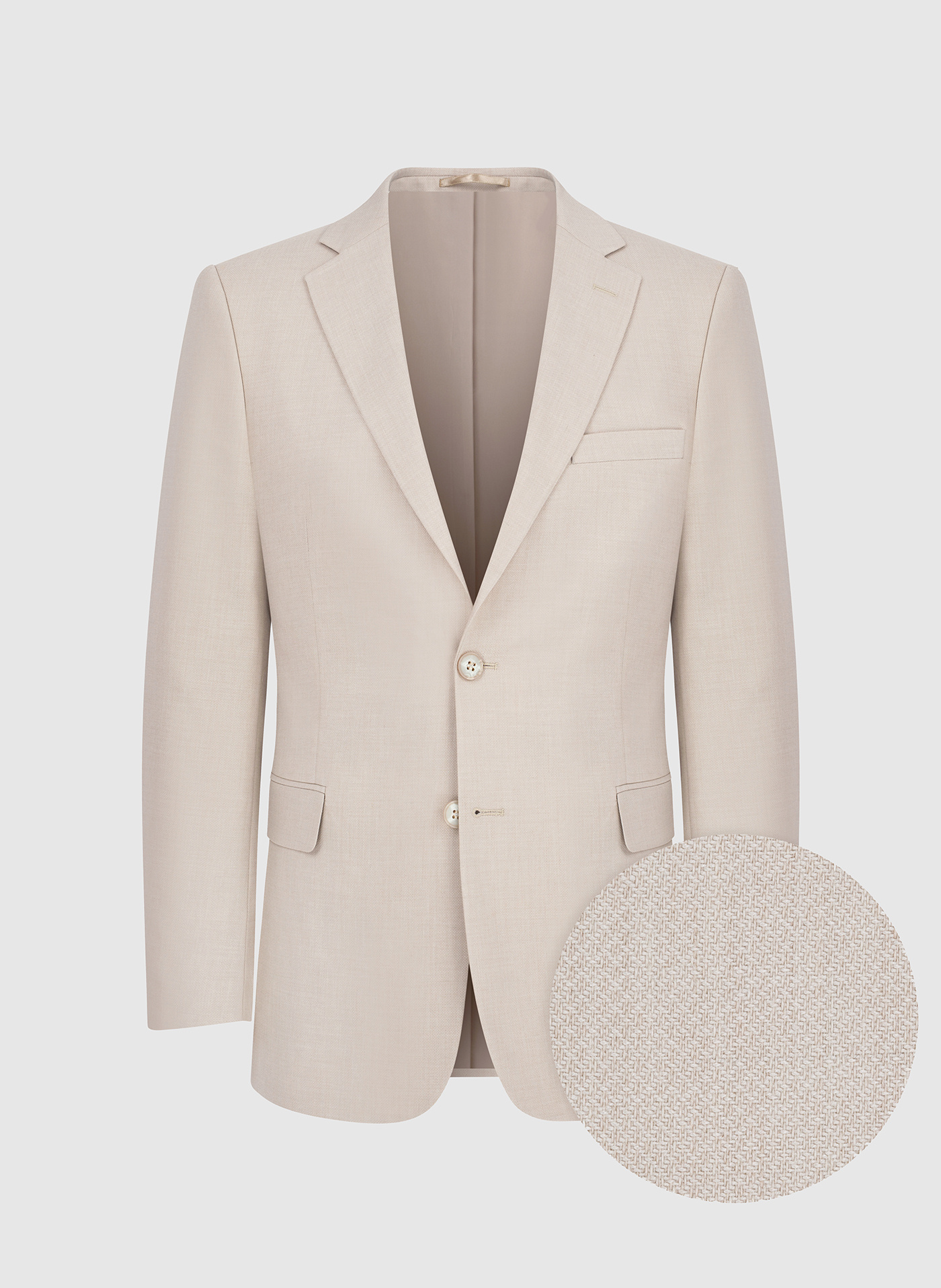 Marynarka garniturowa w kolorze beżowym - Pako Lorente