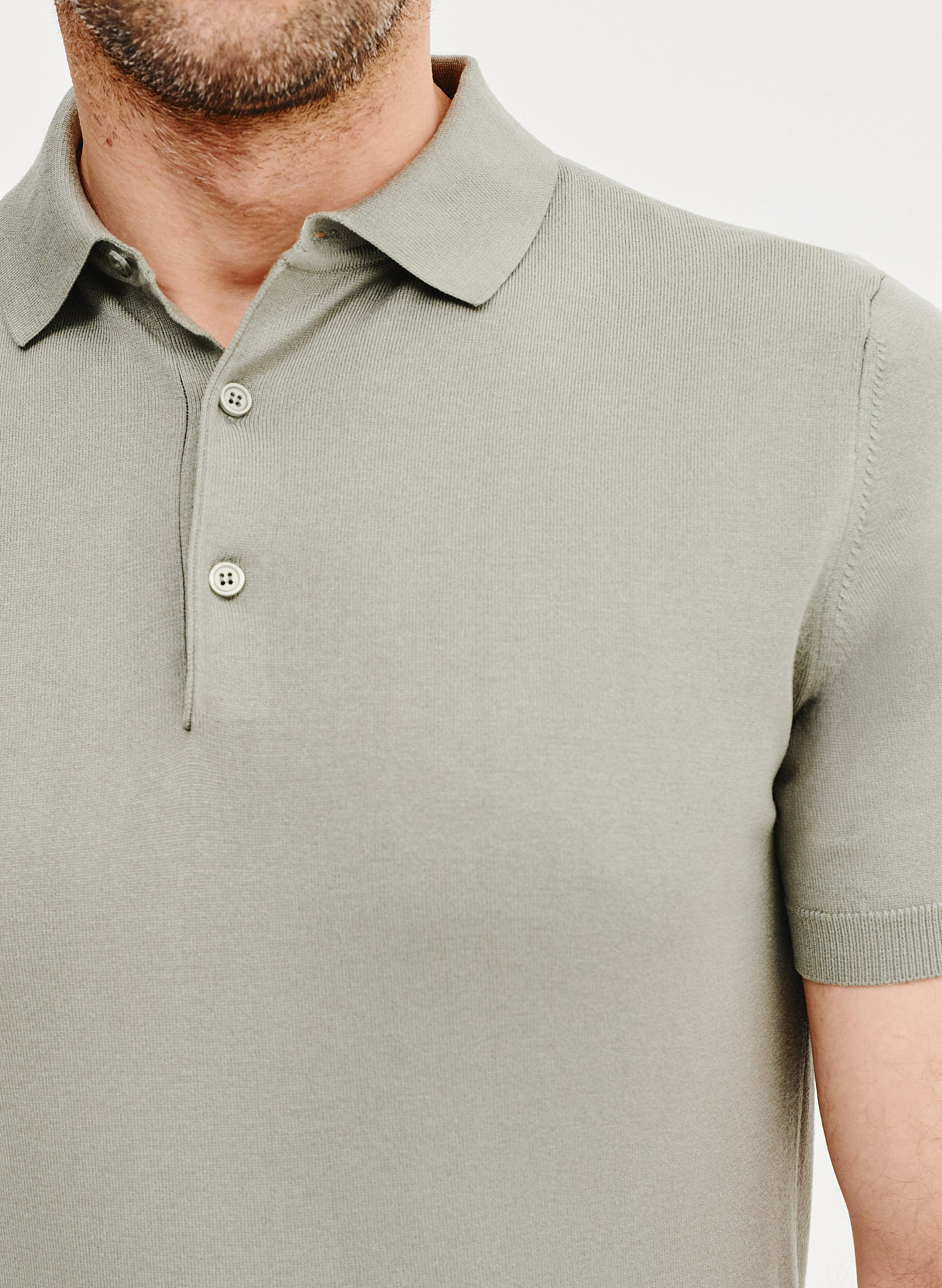 Zielony t-shirt polo - Pako Lorente