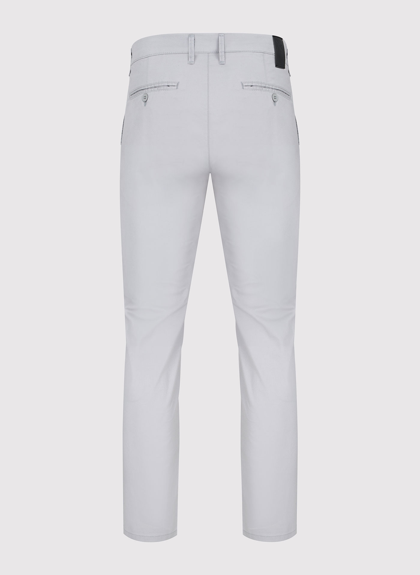 Męskie basicowe spodnie w kolorze szarym P23SB-WX-005-S-0 - Pako Lorente
