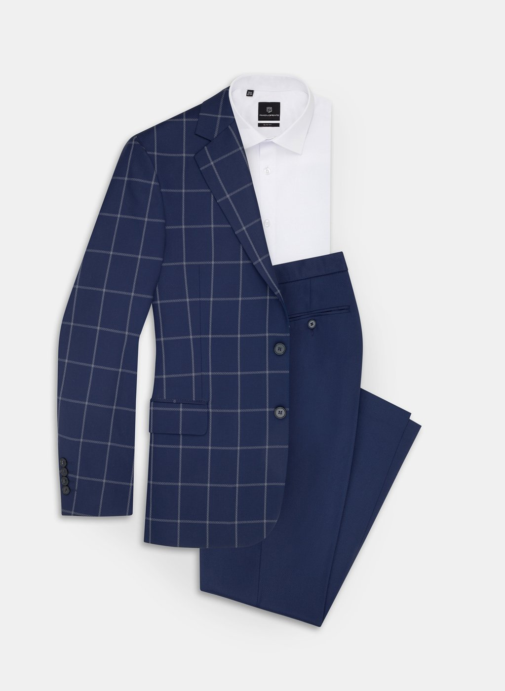 Spodnie męskie garniturowe KONA PPLM9-6G-201-G - Pako Lorente